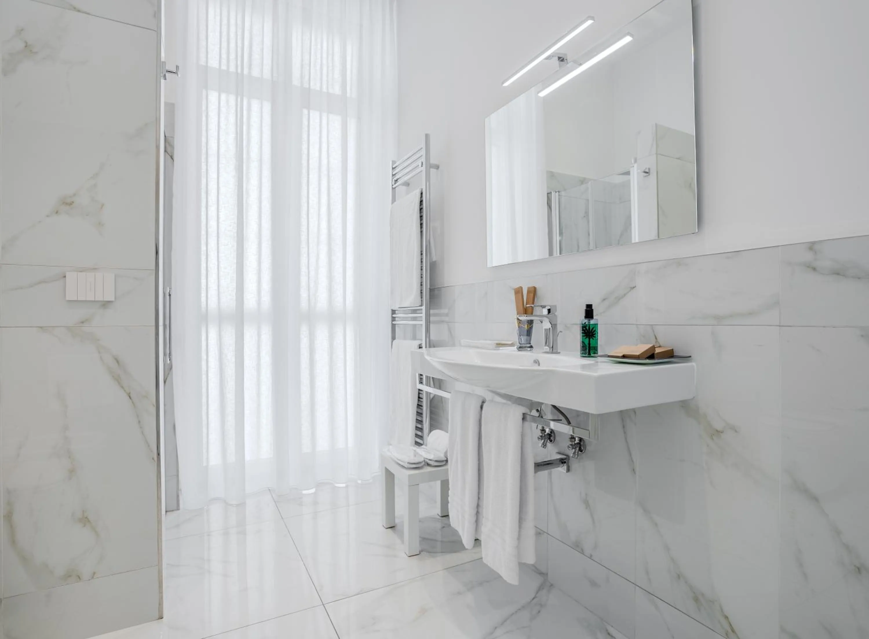 Bathroom in La Corte dei Mille Luxury