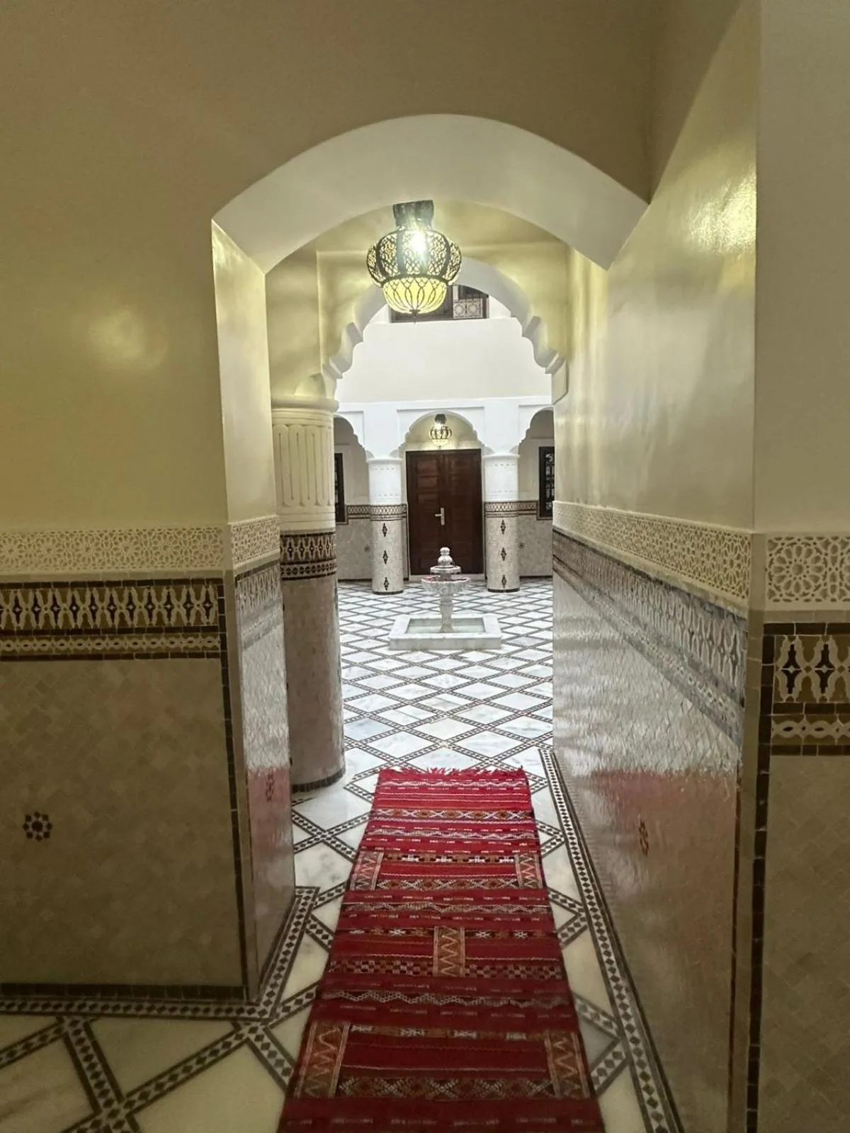 flat iron in Hotel Cecil