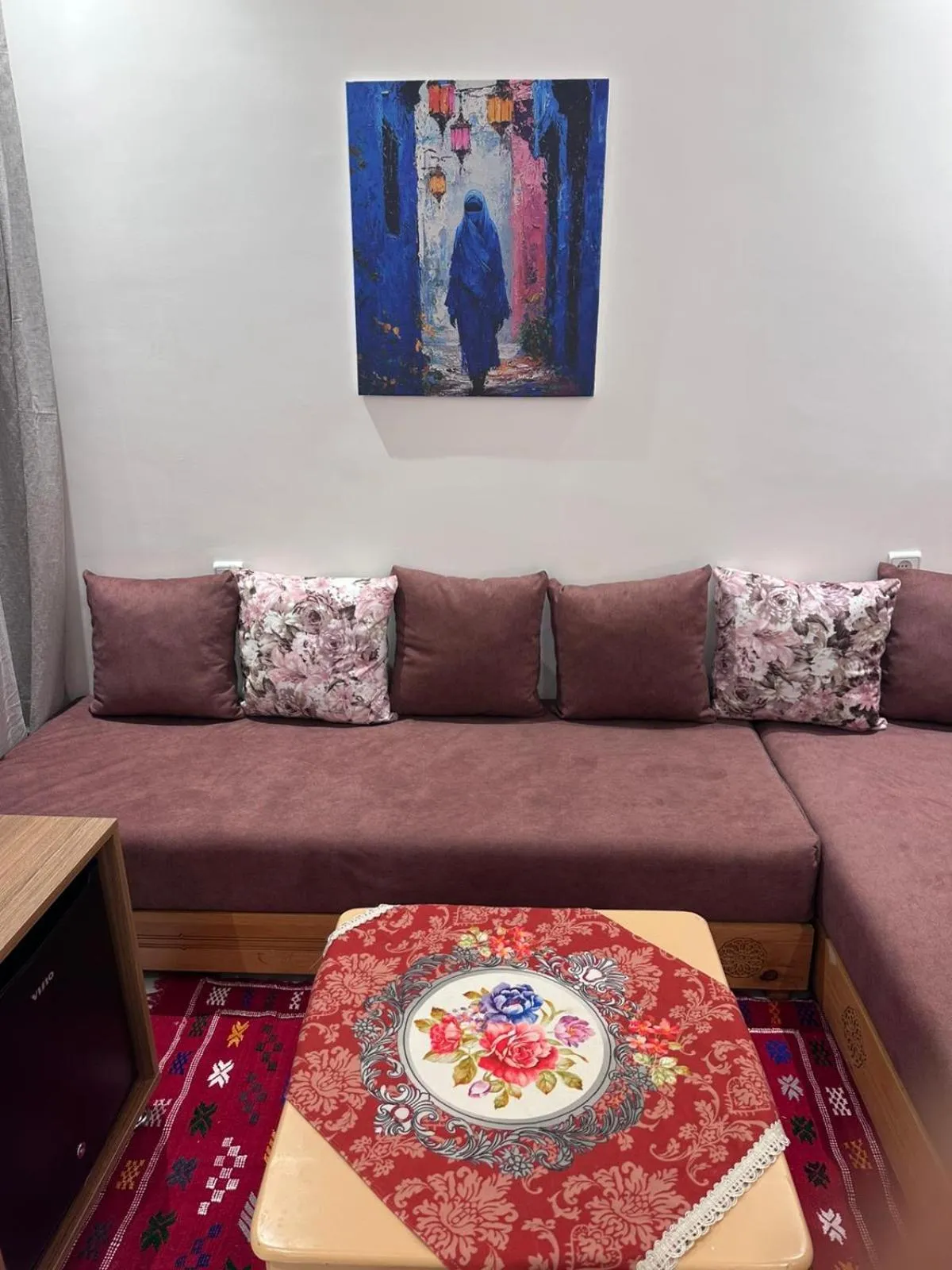 Living room in Riad hotel Cecil