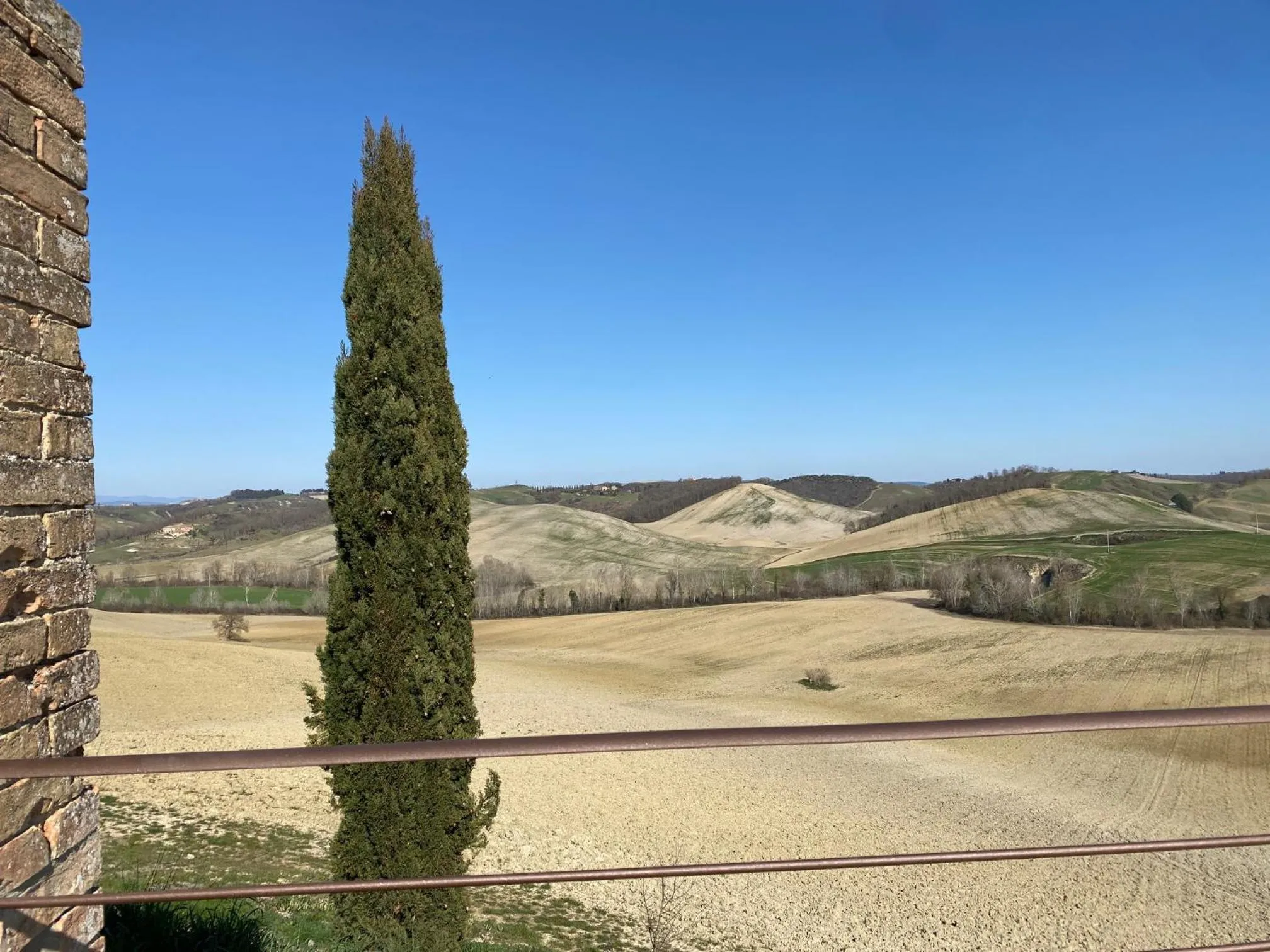 Balcony/Terrace in Tenuta d'Arbia, Siena