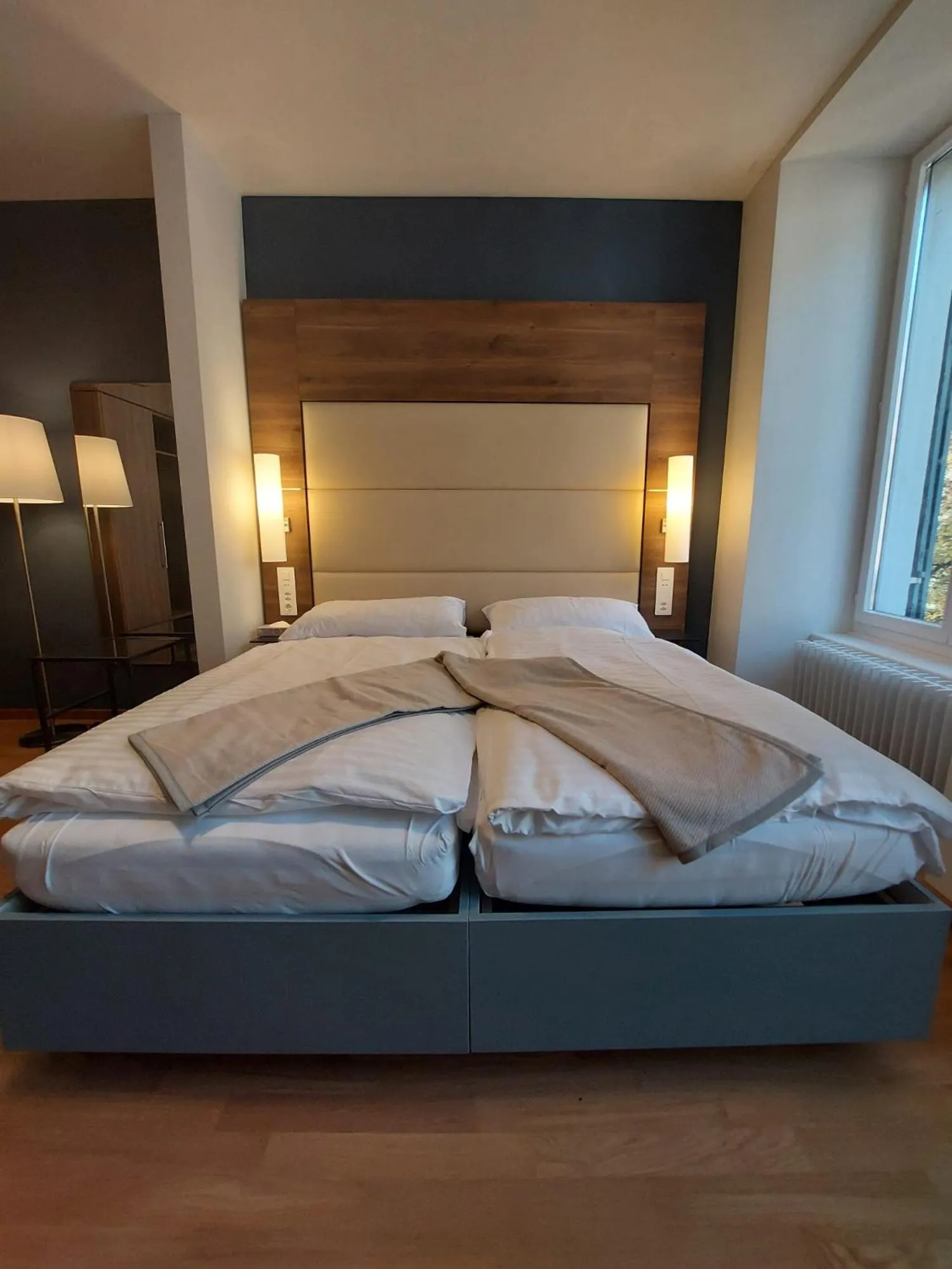 Bed in Hotel Post Glarnerhof