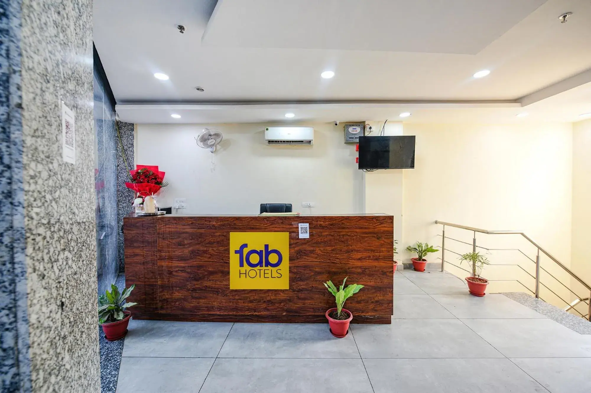 Lobby or reception in FabHotel HC Dream Majestic Lobby or reception in FabHotel HC Dream Majestic