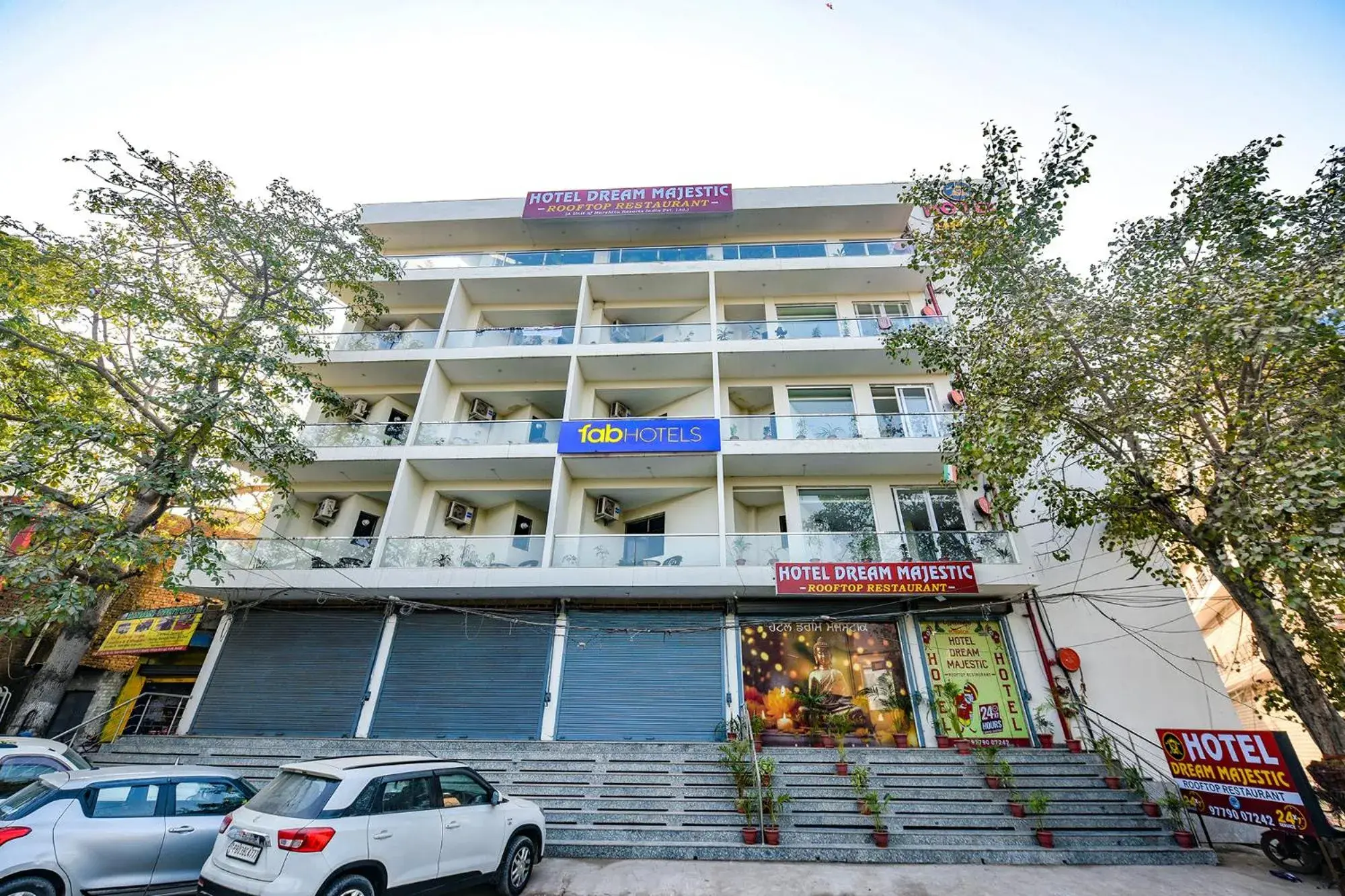 Property building in FabHotel HC Dream Majestic Property building in FabHotel HC Dream Majestic