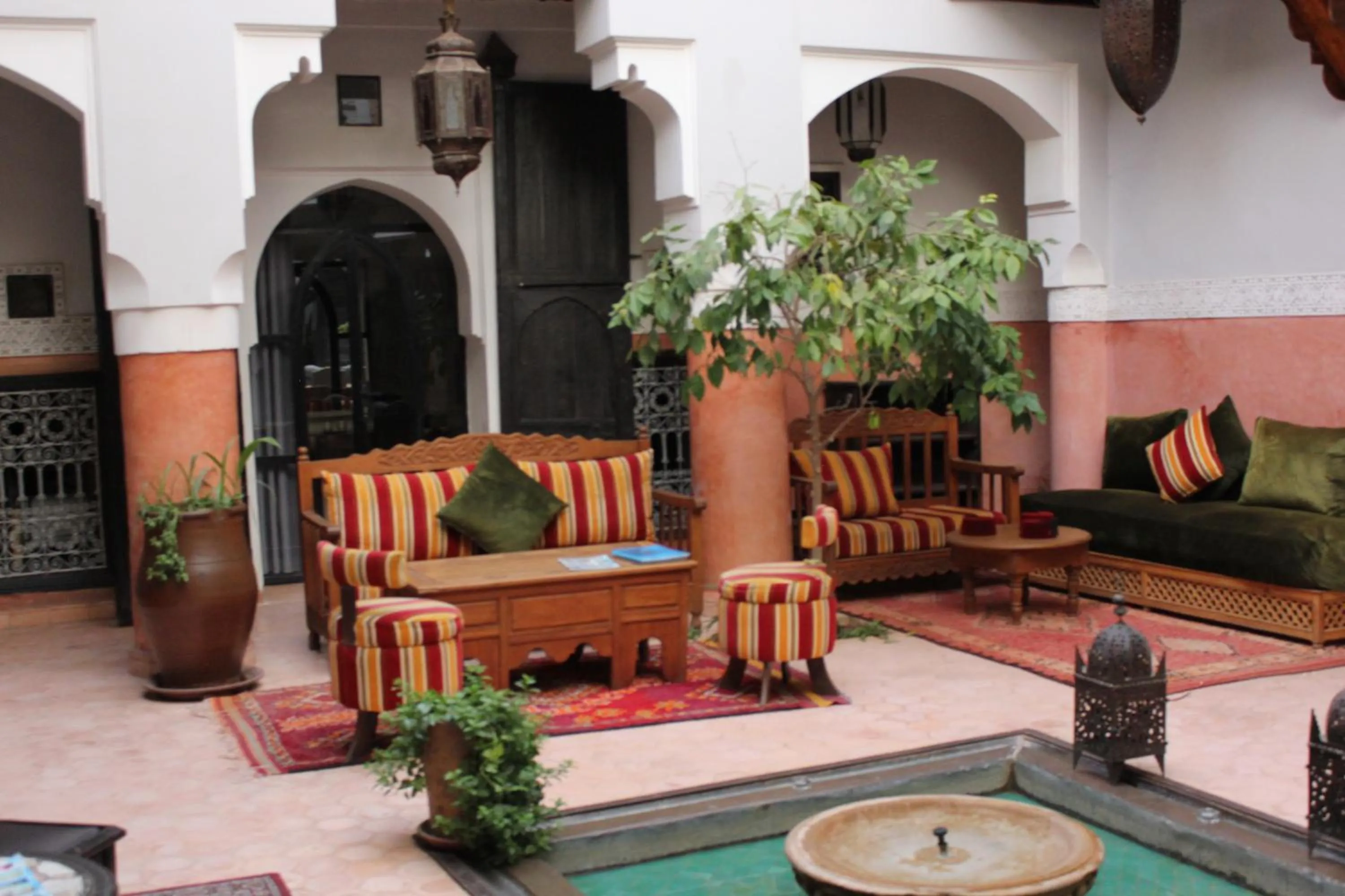 Patio in Riad Jnan El Cadi
