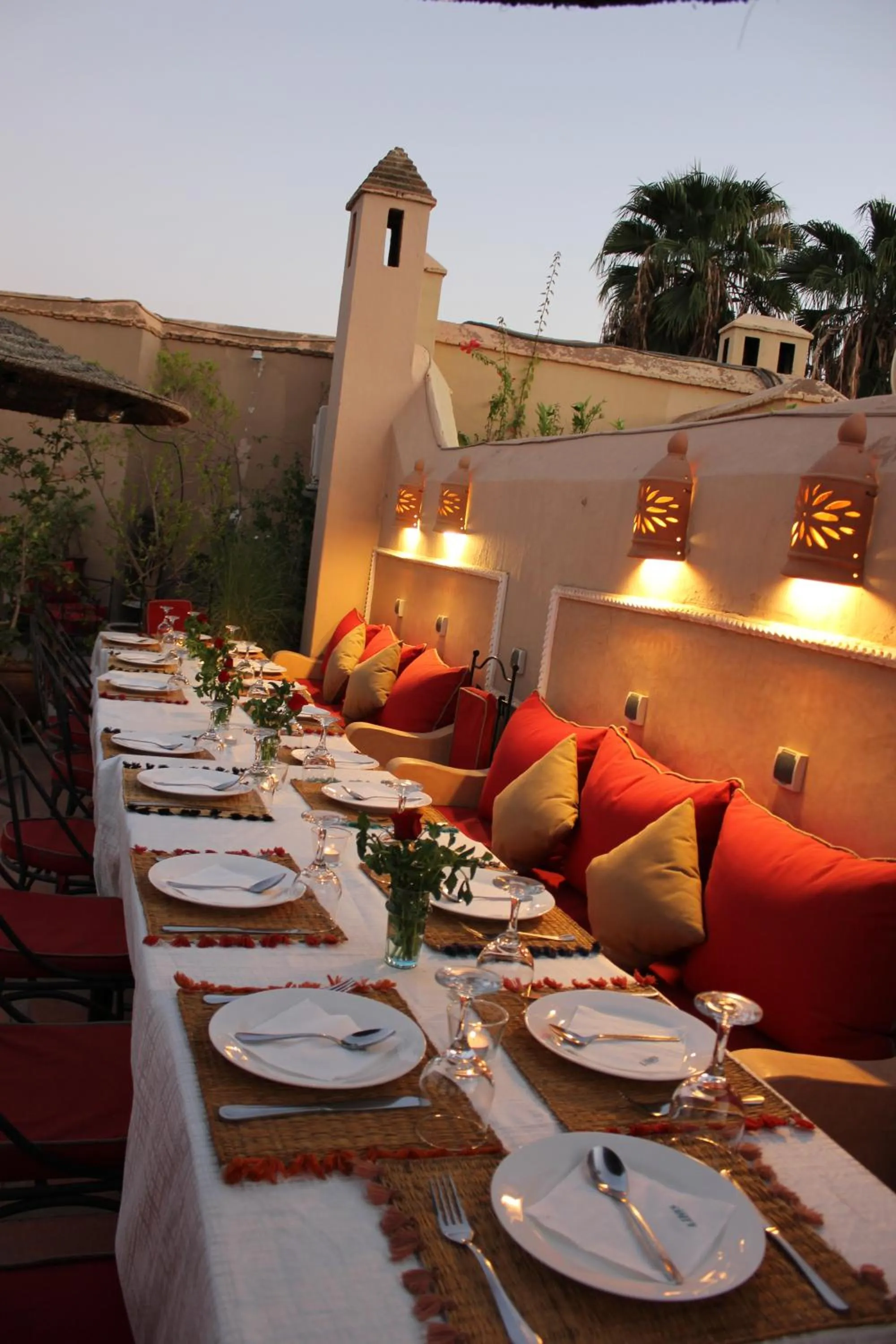 Patio in Riad Jnan El Cadi