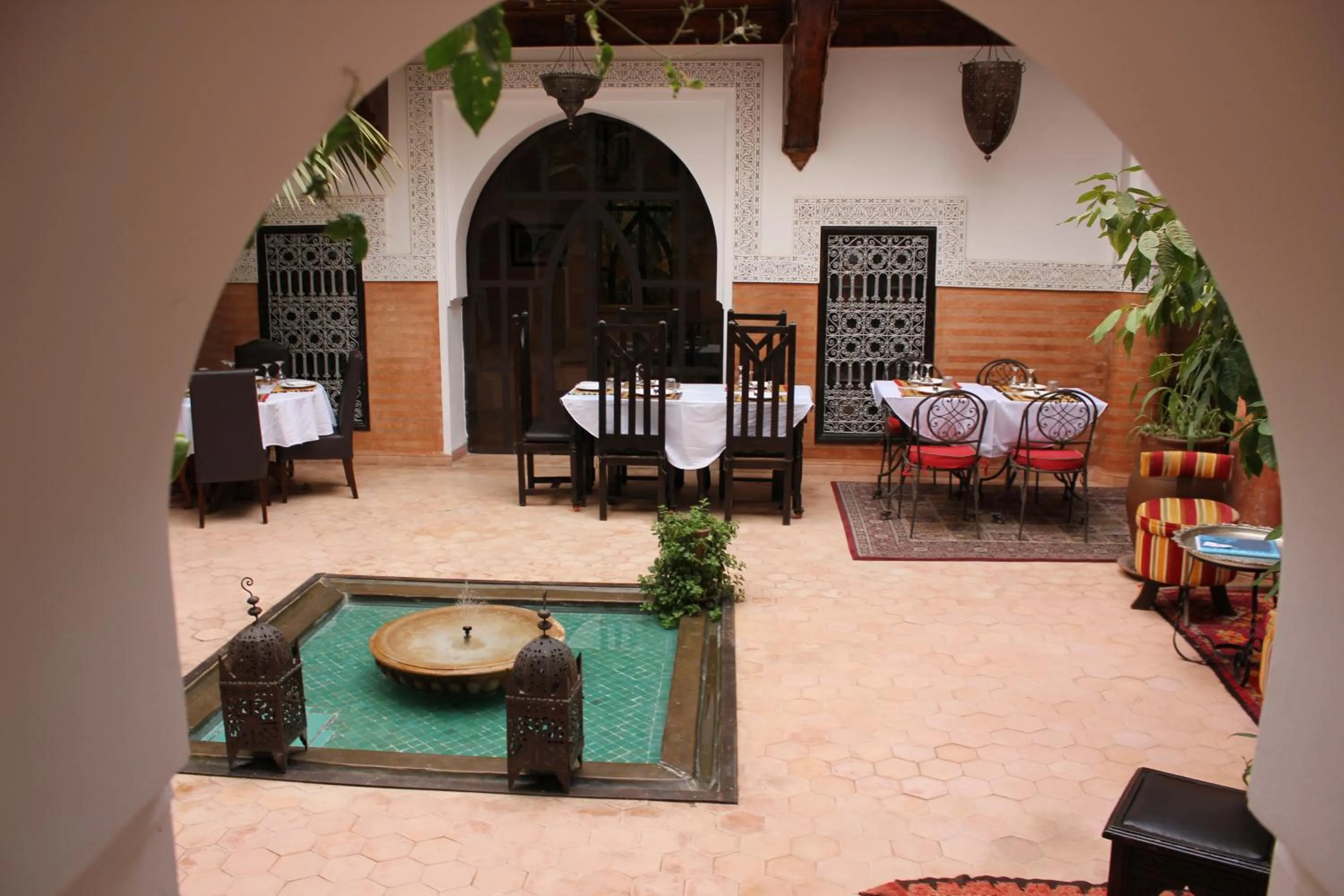 Patio in Riad Jnan El Cadi