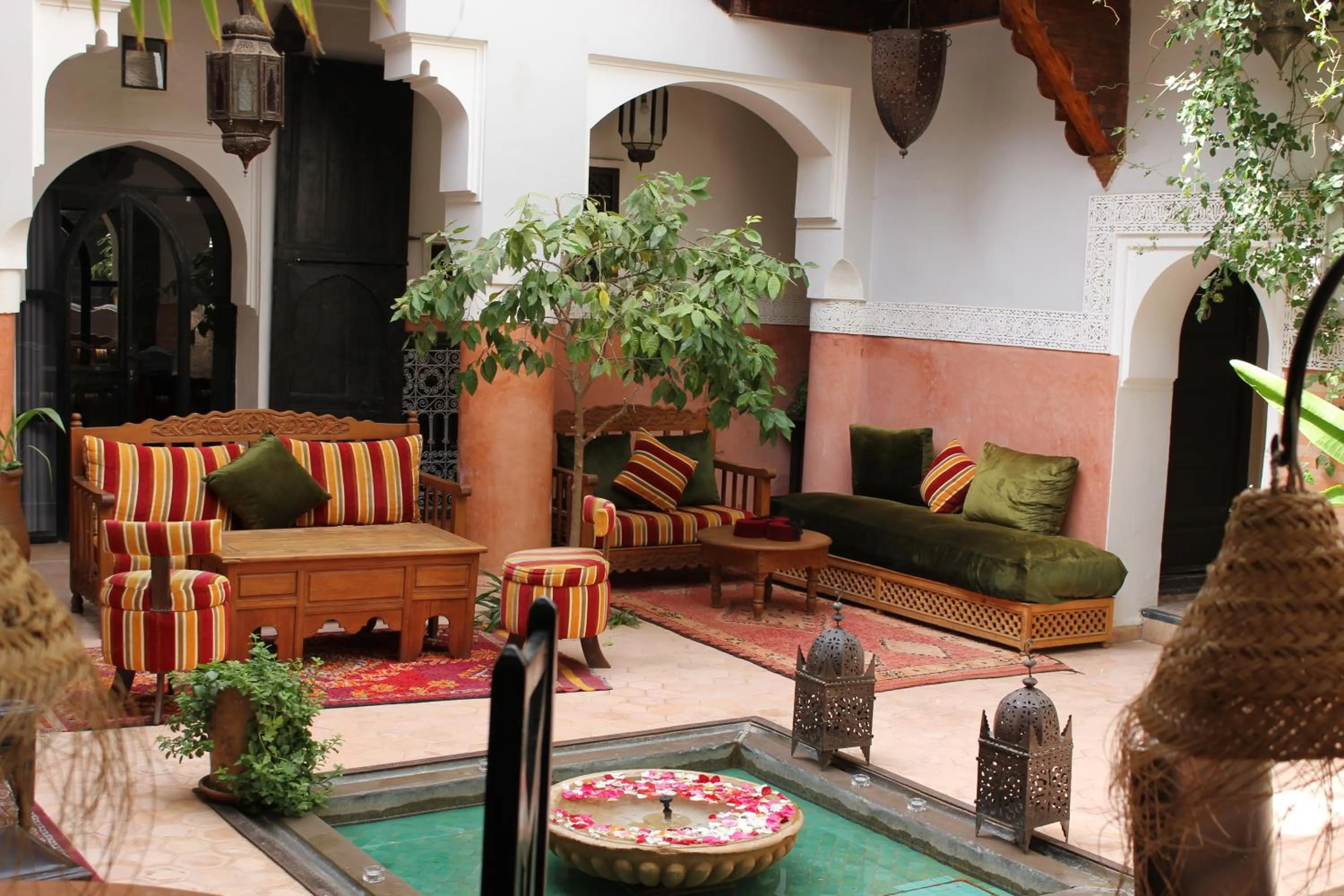 Patio in Riad Jnan El Cadi