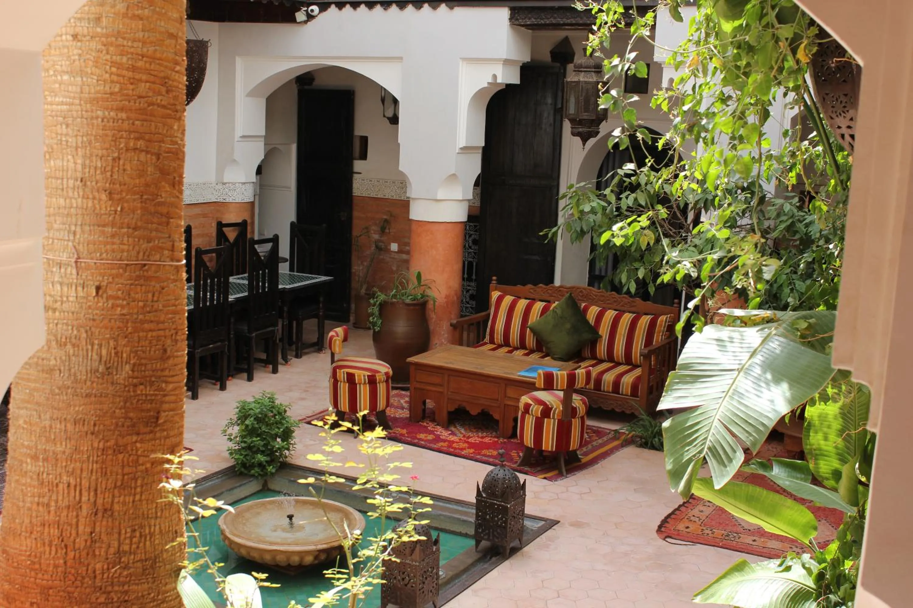 Patio in Riad Jnan El Cadi