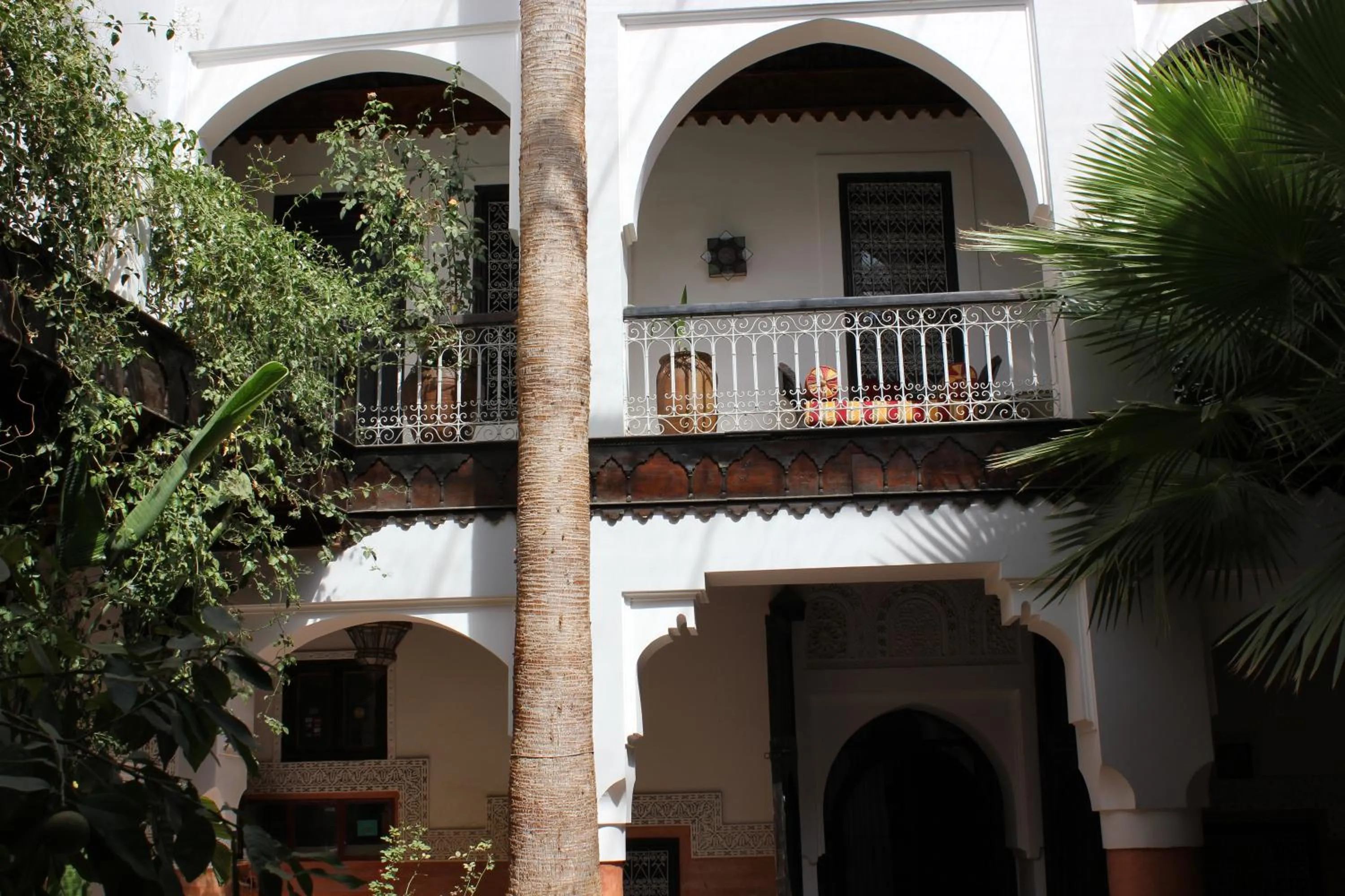 Patio in Riad Jnan El Cadi