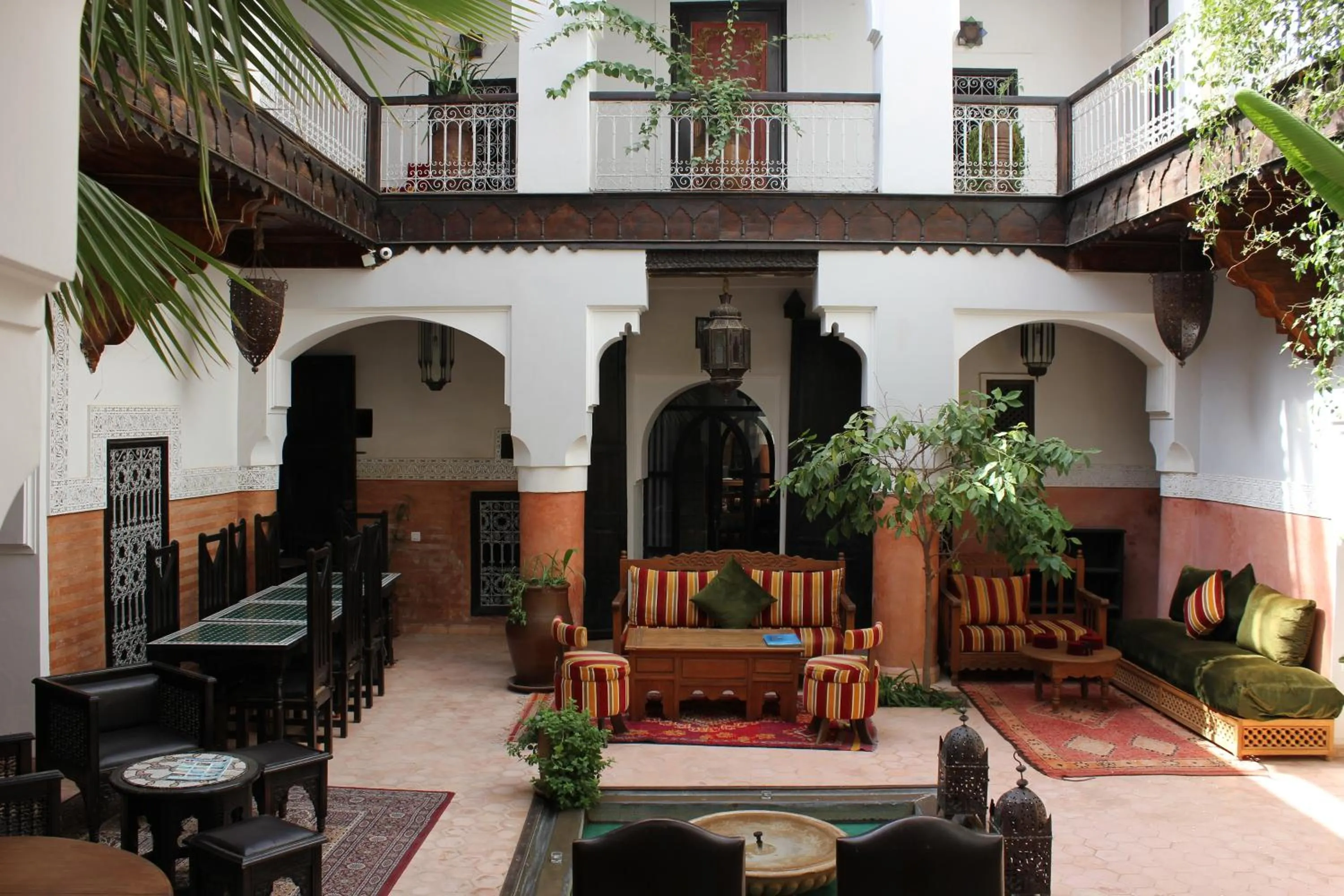 Patio in Riad Jnan El Cadi