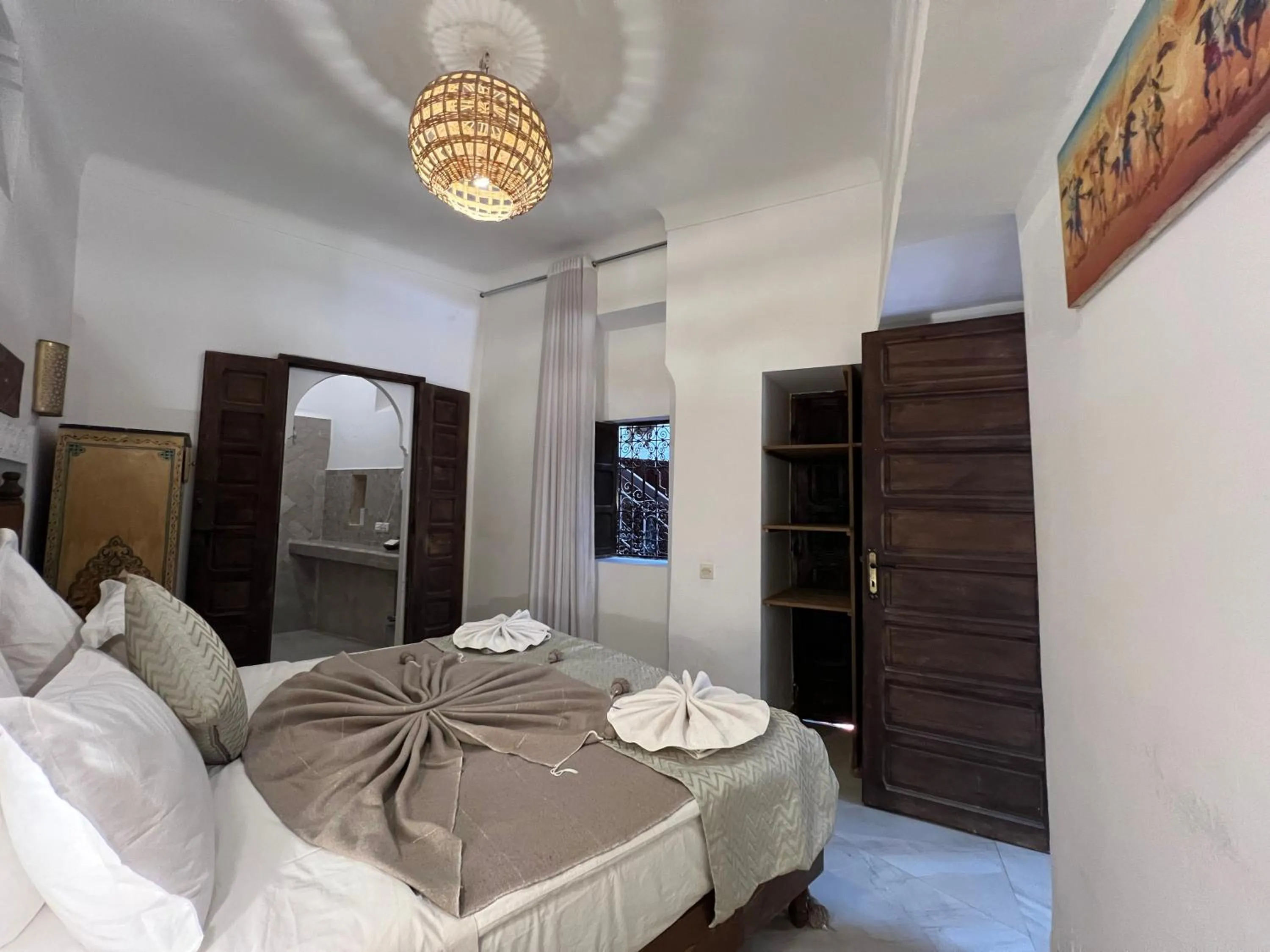 Bedroom, Bed in Riad Jnan El Cadi