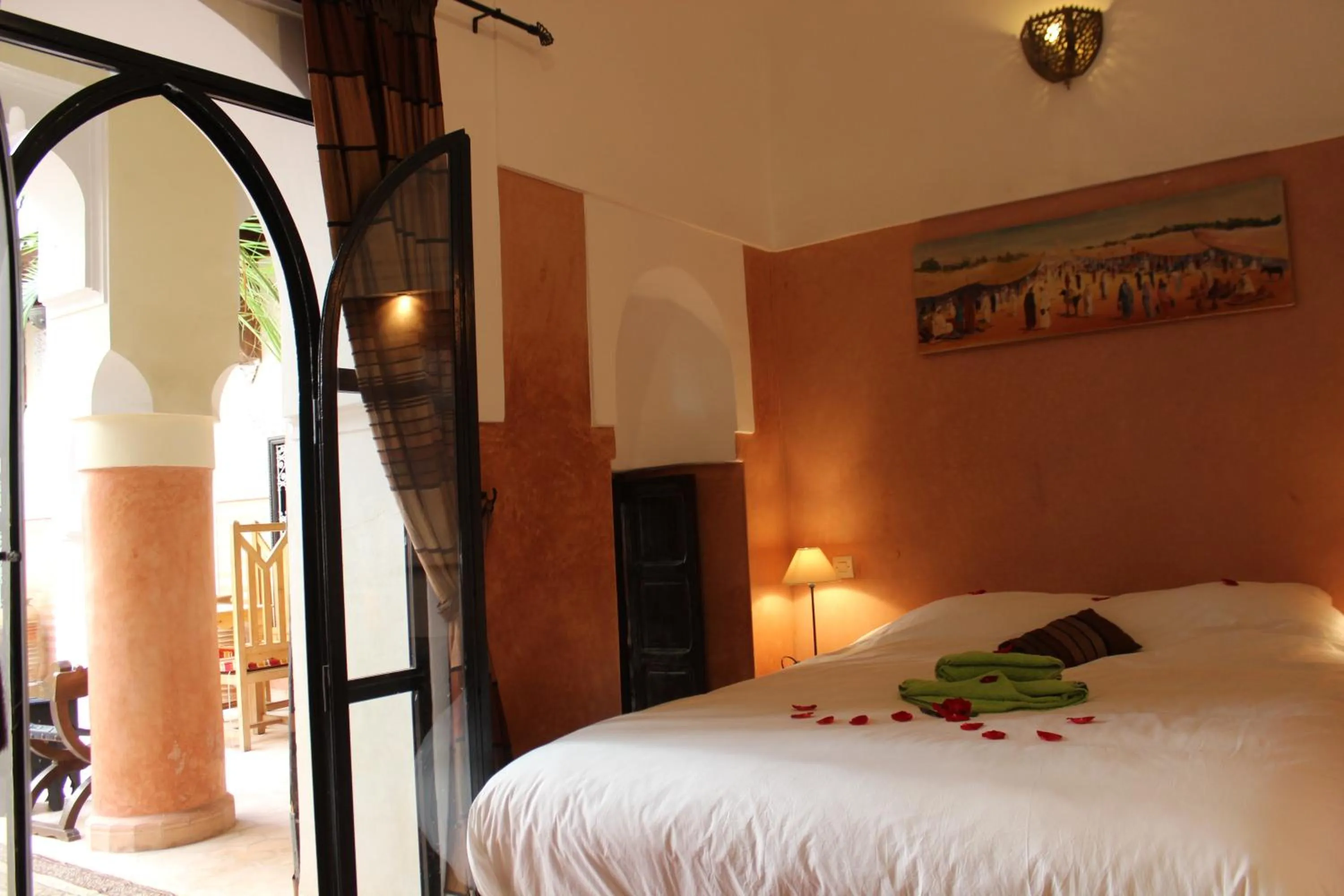 Photo of the whole room, Bed in Riad Jnan El Cadi