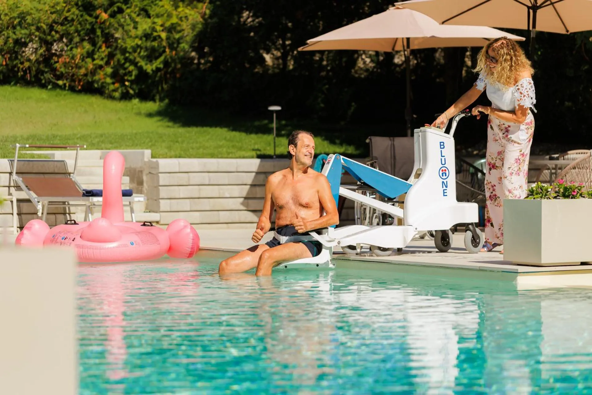 Pool view in Bed & Breakfast L'Albero Maestro