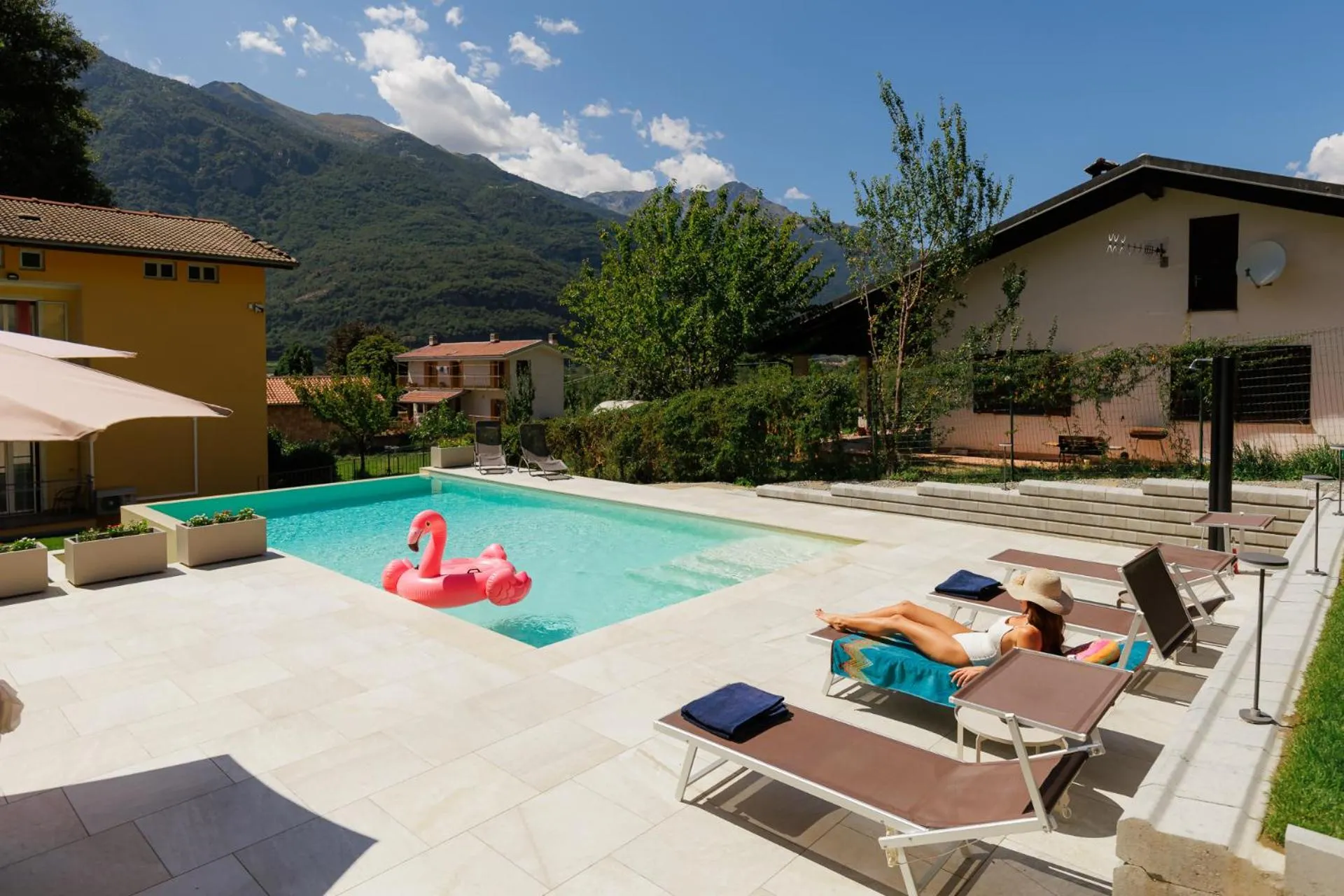Pool view in Bed & Breakfast L'Albero Maestro