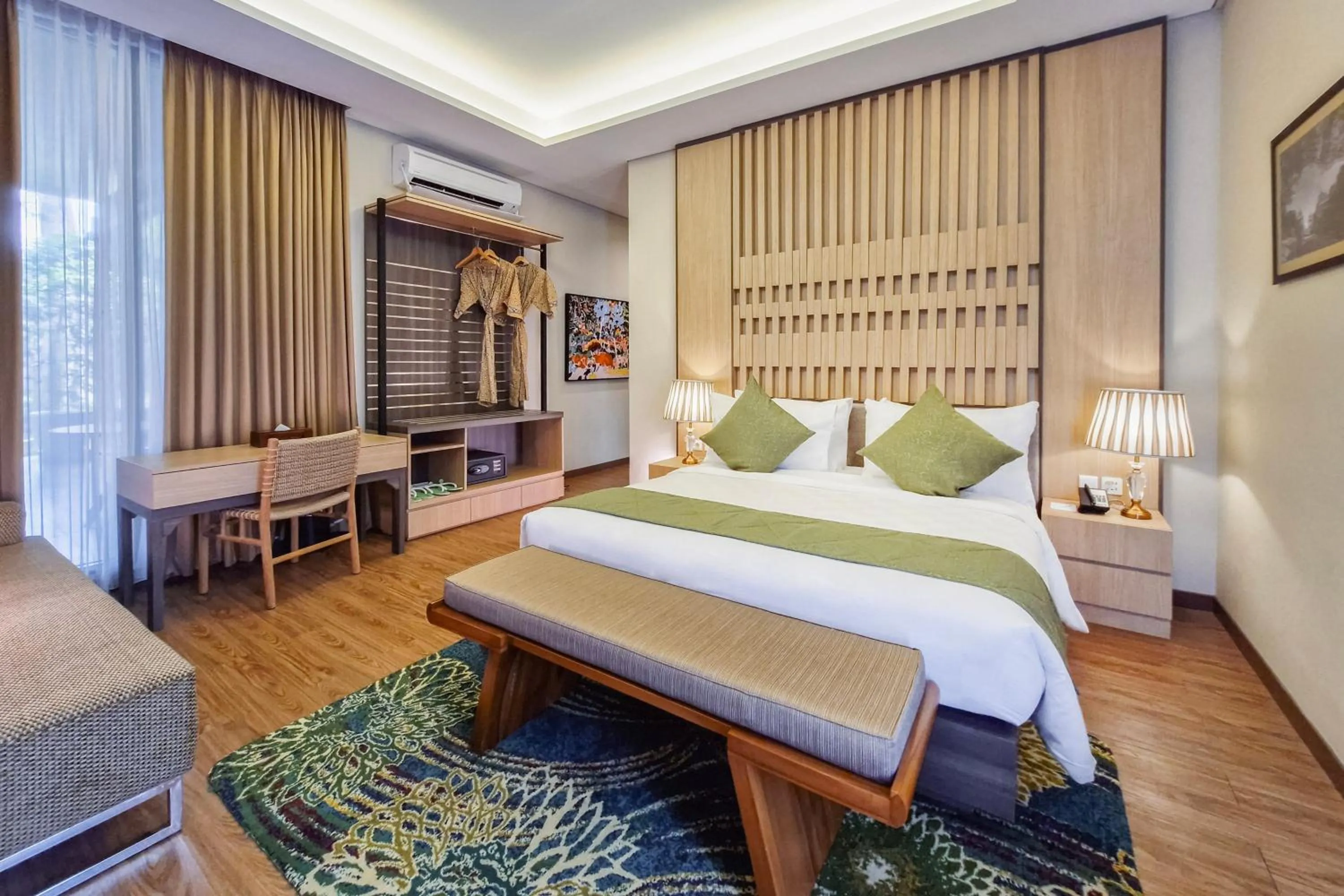 Bed in Wyndham Garden Yogyakarta Hotel Conference & Action Park