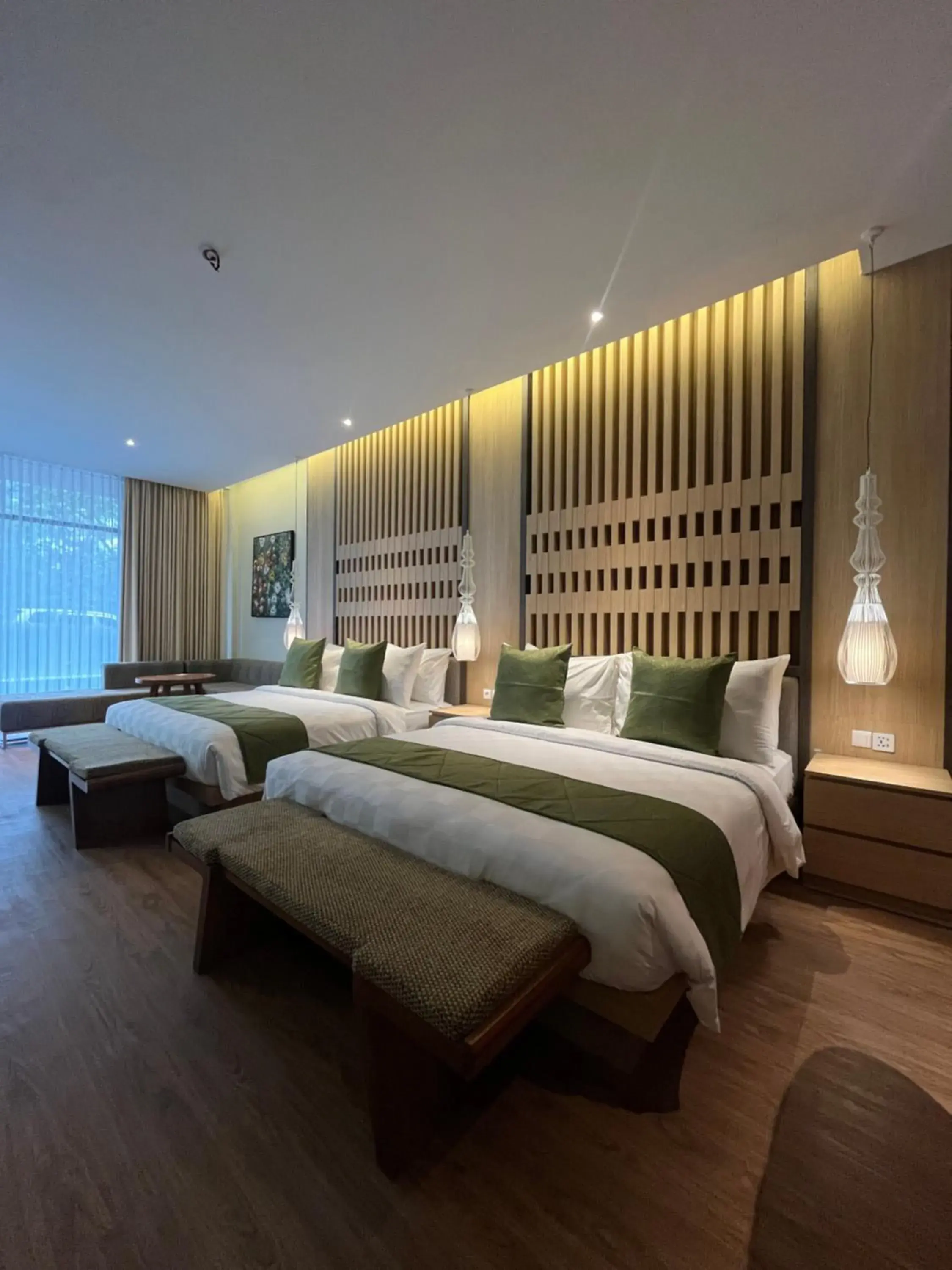 Bed in Wyndham Garden Yogyakarta Hotel Conference & Action Park Bed in Wyndham Garden Yogyakarta Hotel Conference & Action Park