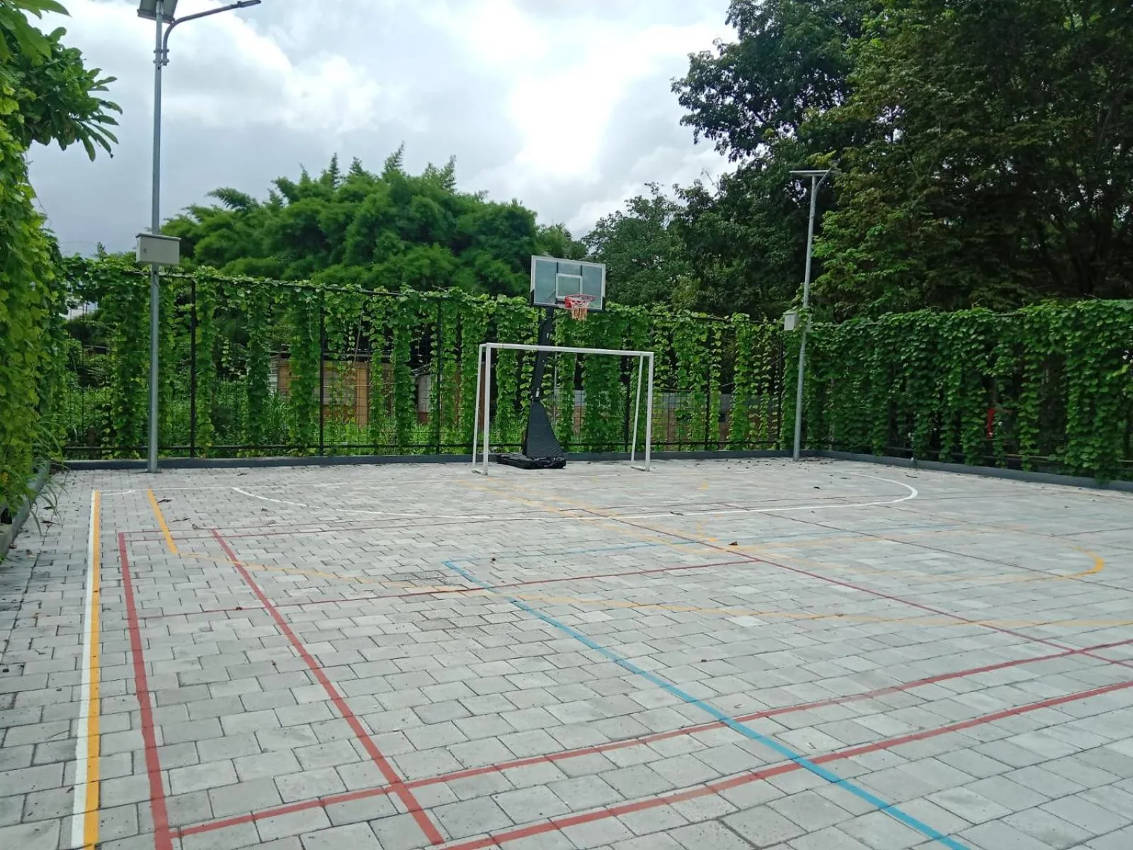 Tennis court in Wyndham Garden Yogyakarta Hotel Conference & Action Park