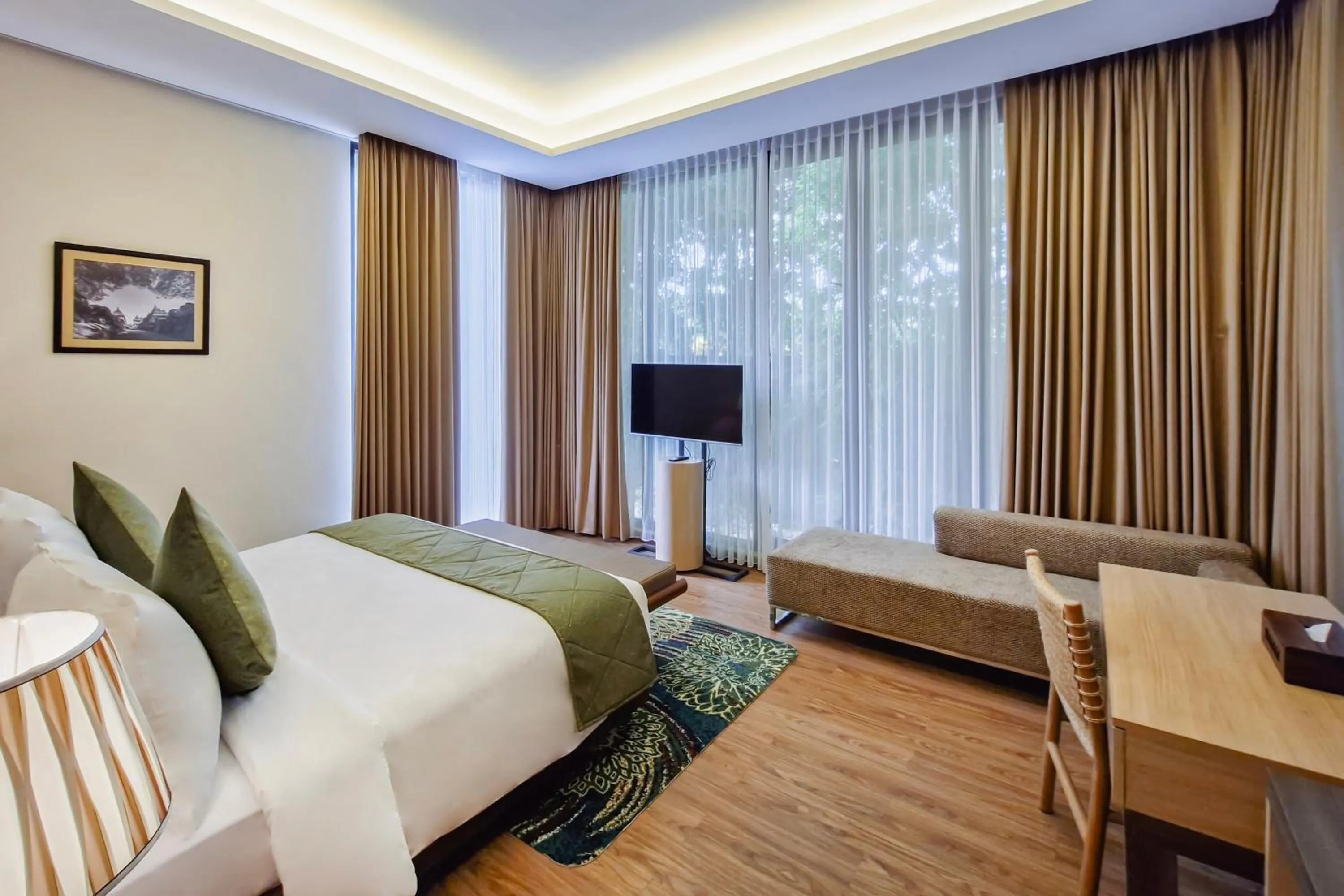 Bed in Wyndham Garden Yogyakarta Hotel Conference & Action Park