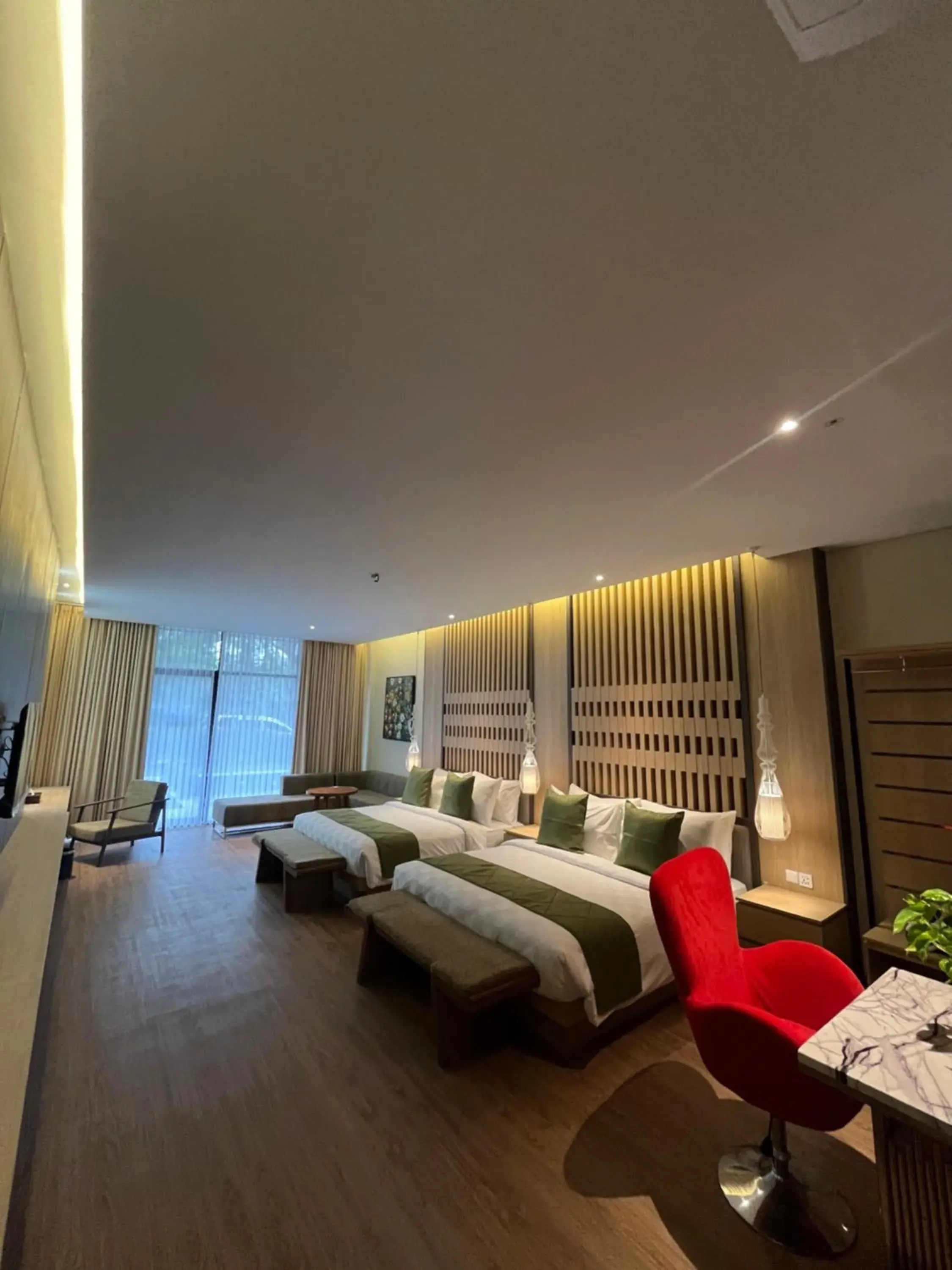 Bedroom, Bed in Wyndham Garden Yogyakarta Hotel Conference & Action Park Bedroom, Bed in Wyndham Garden Yogyakarta Hotel Conference & Action Park