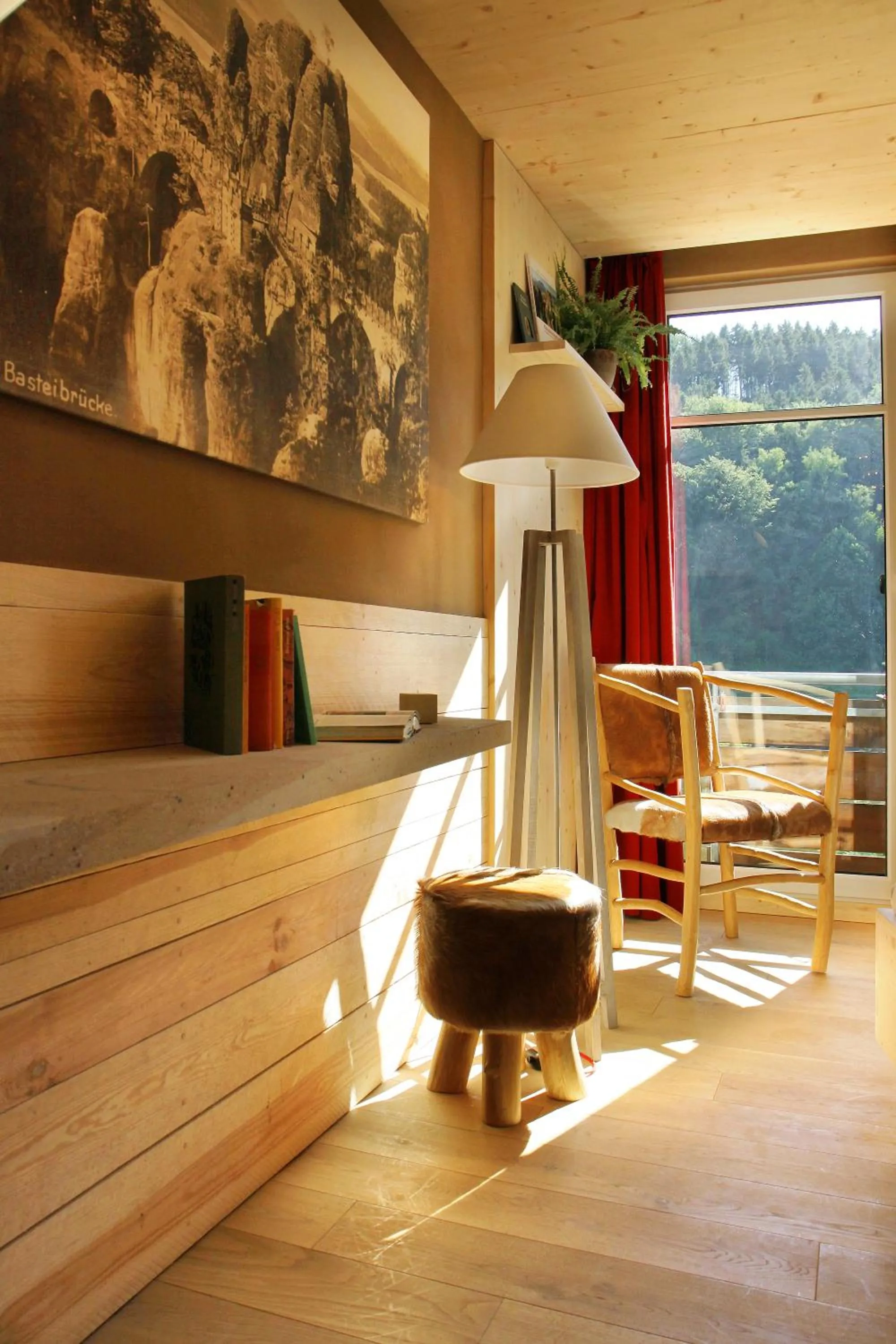Decorative detail in Bio-Hotel Helvetia