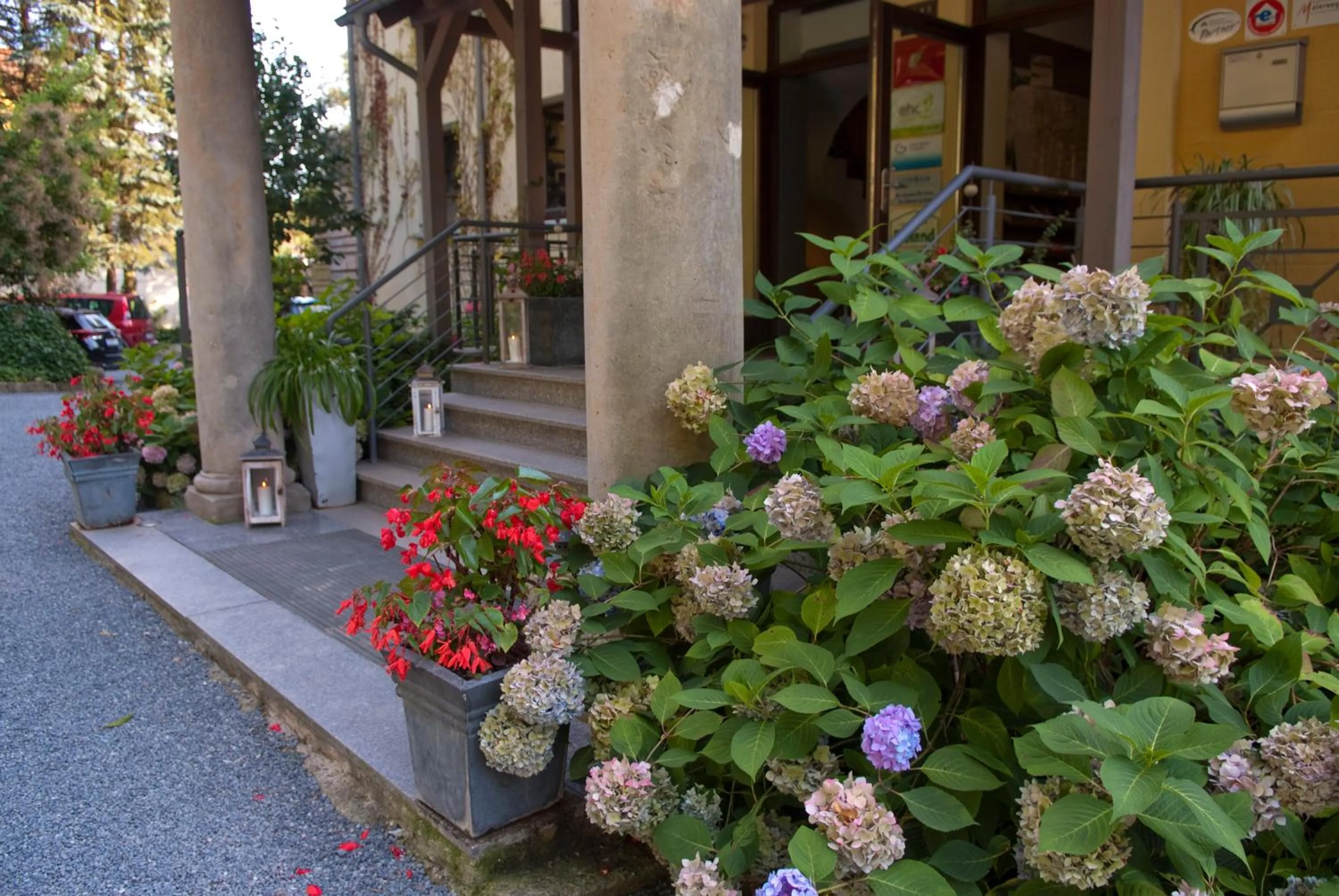 Facade/entrance in Bio-Hotel Helvetia