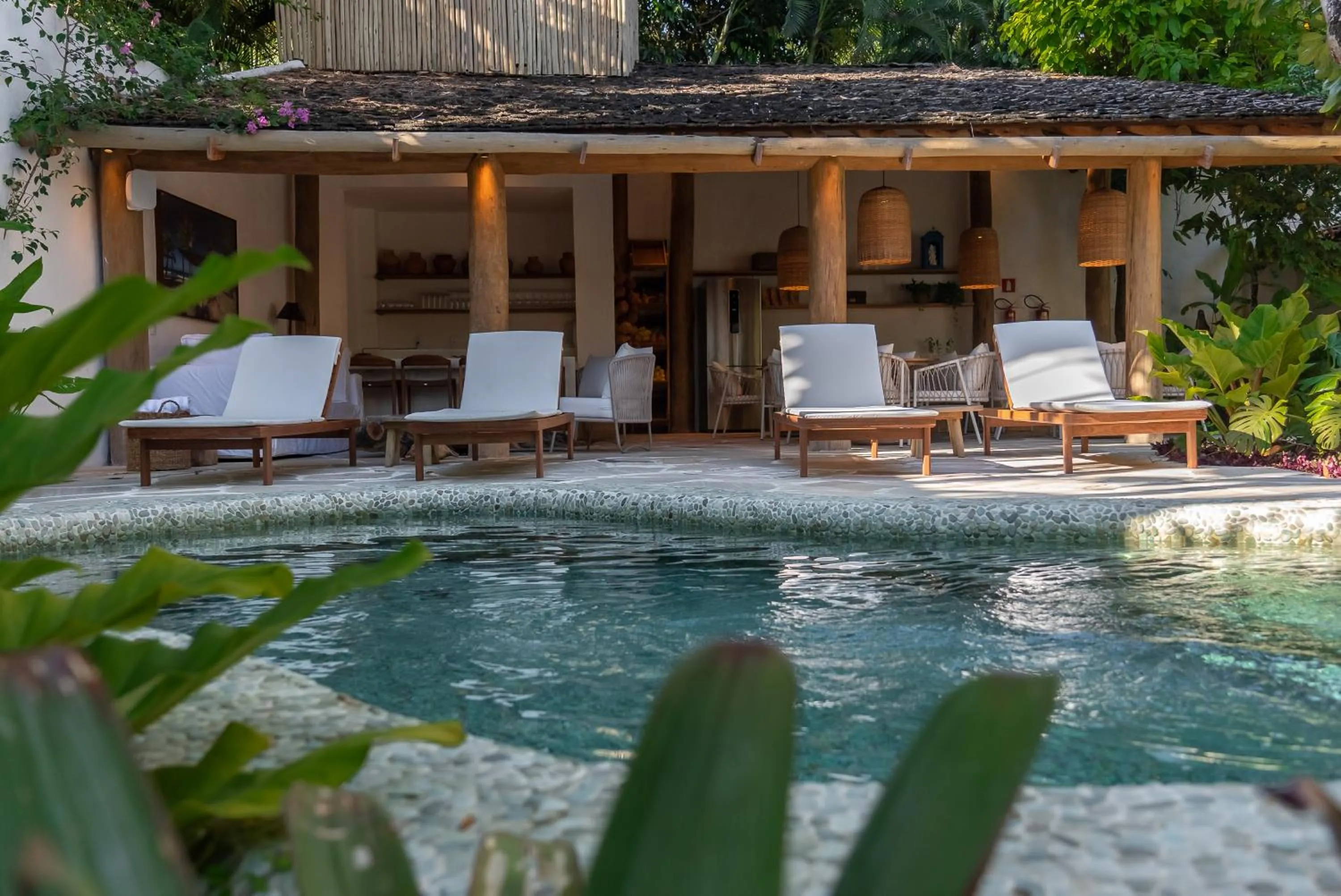 Patio in Hotel Vila São João