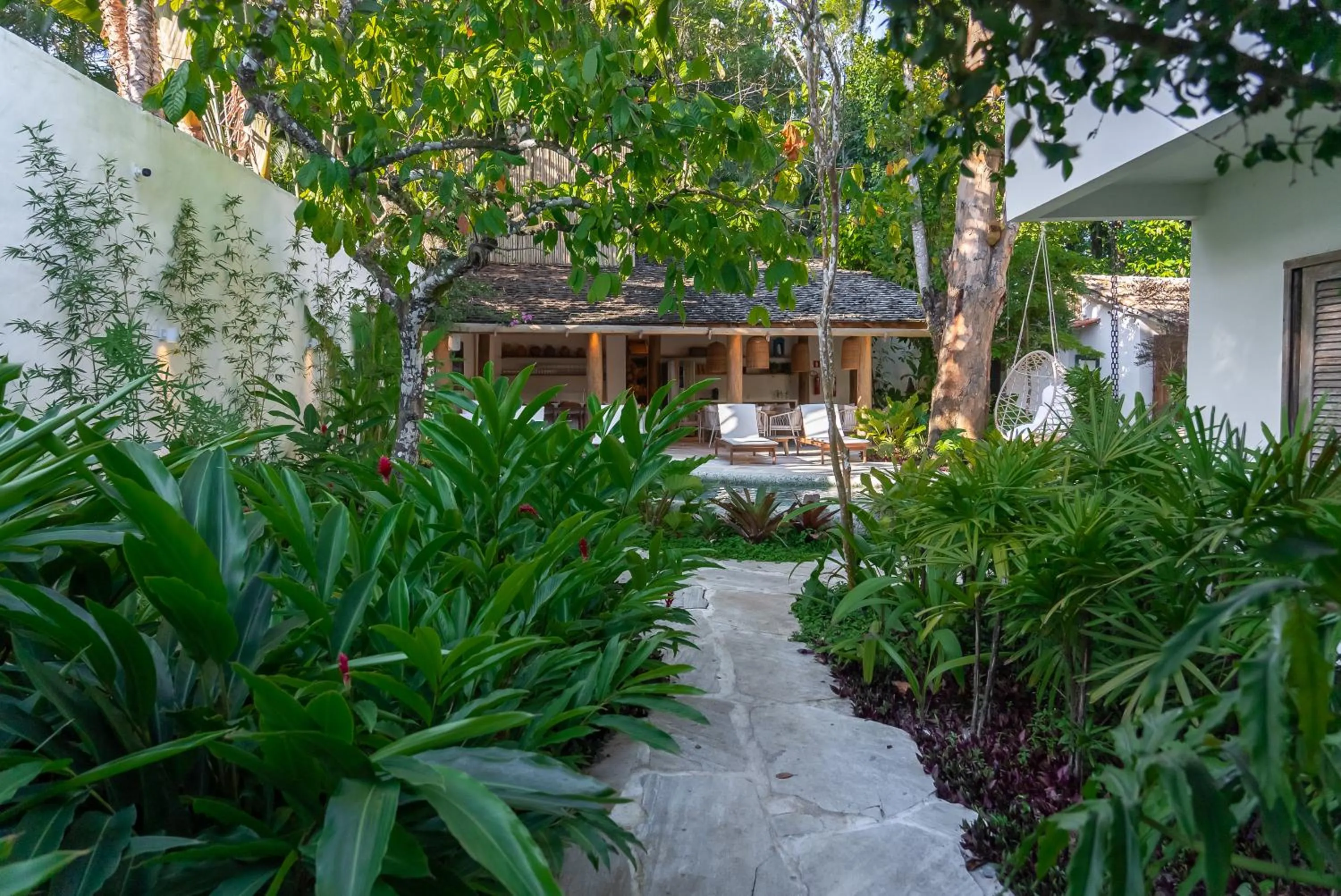 Garden in Hotel Vila São João