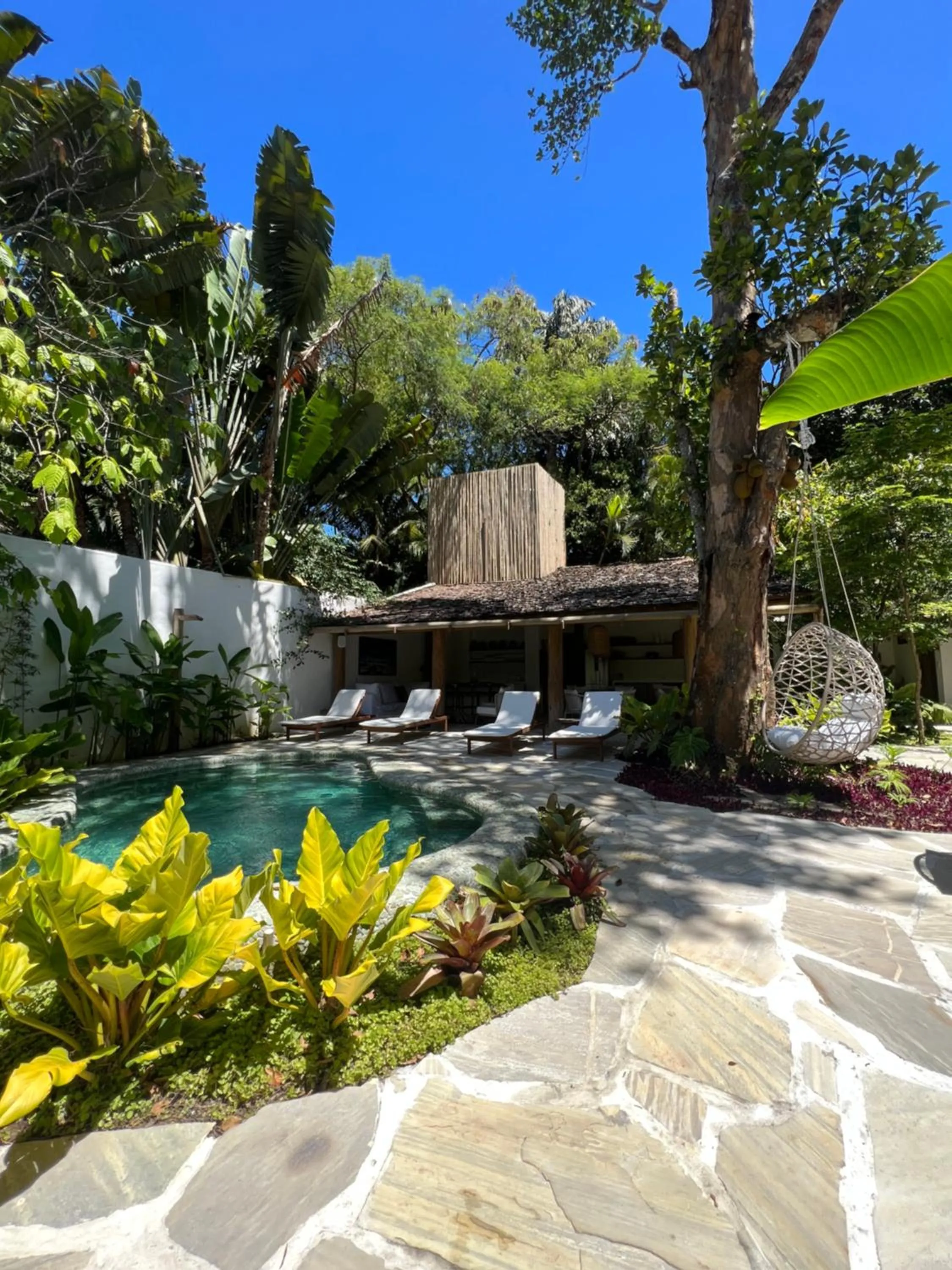 Natural landscape in Hotel Vila São João