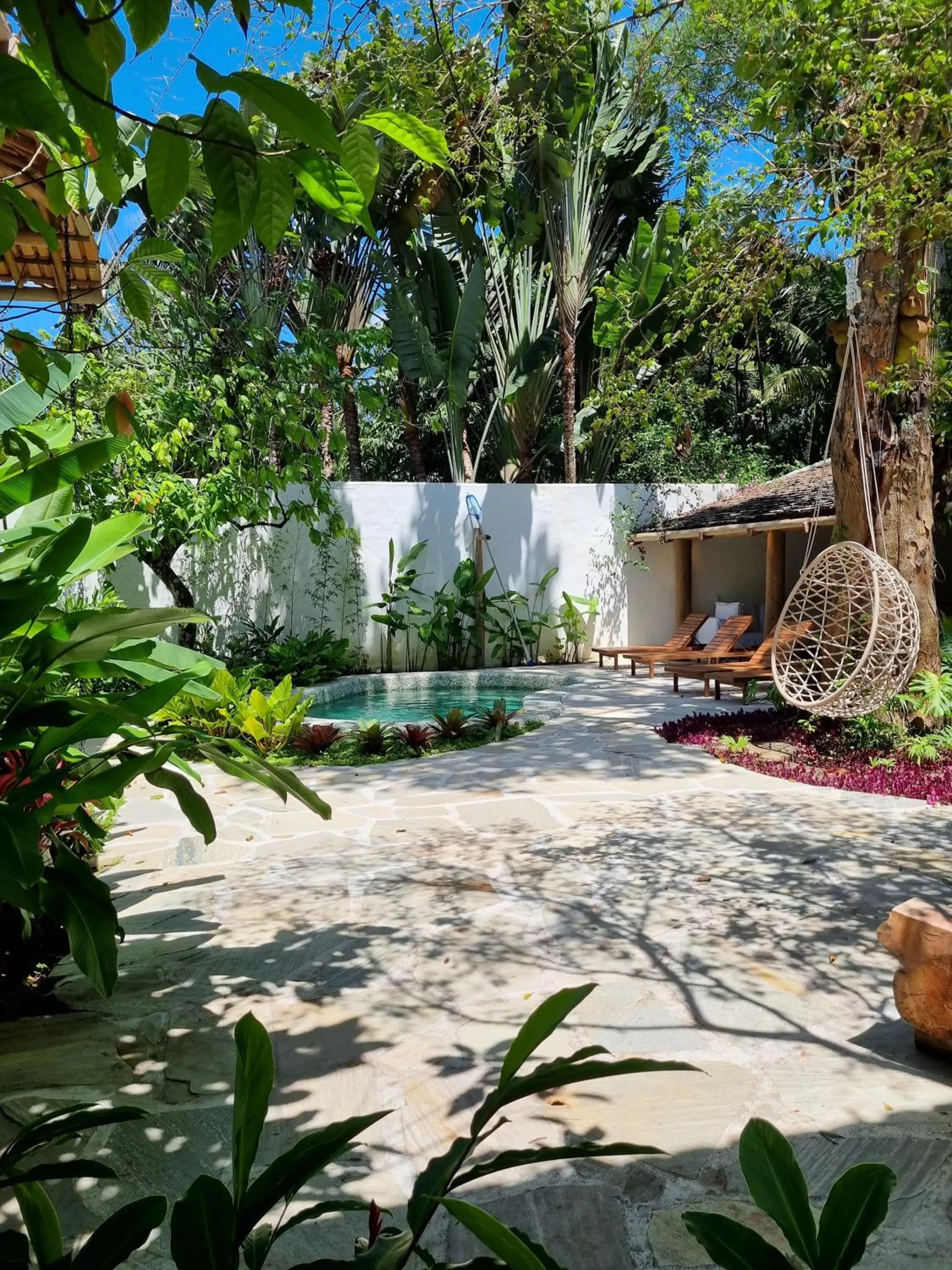 Garden in Hotel Vila São João