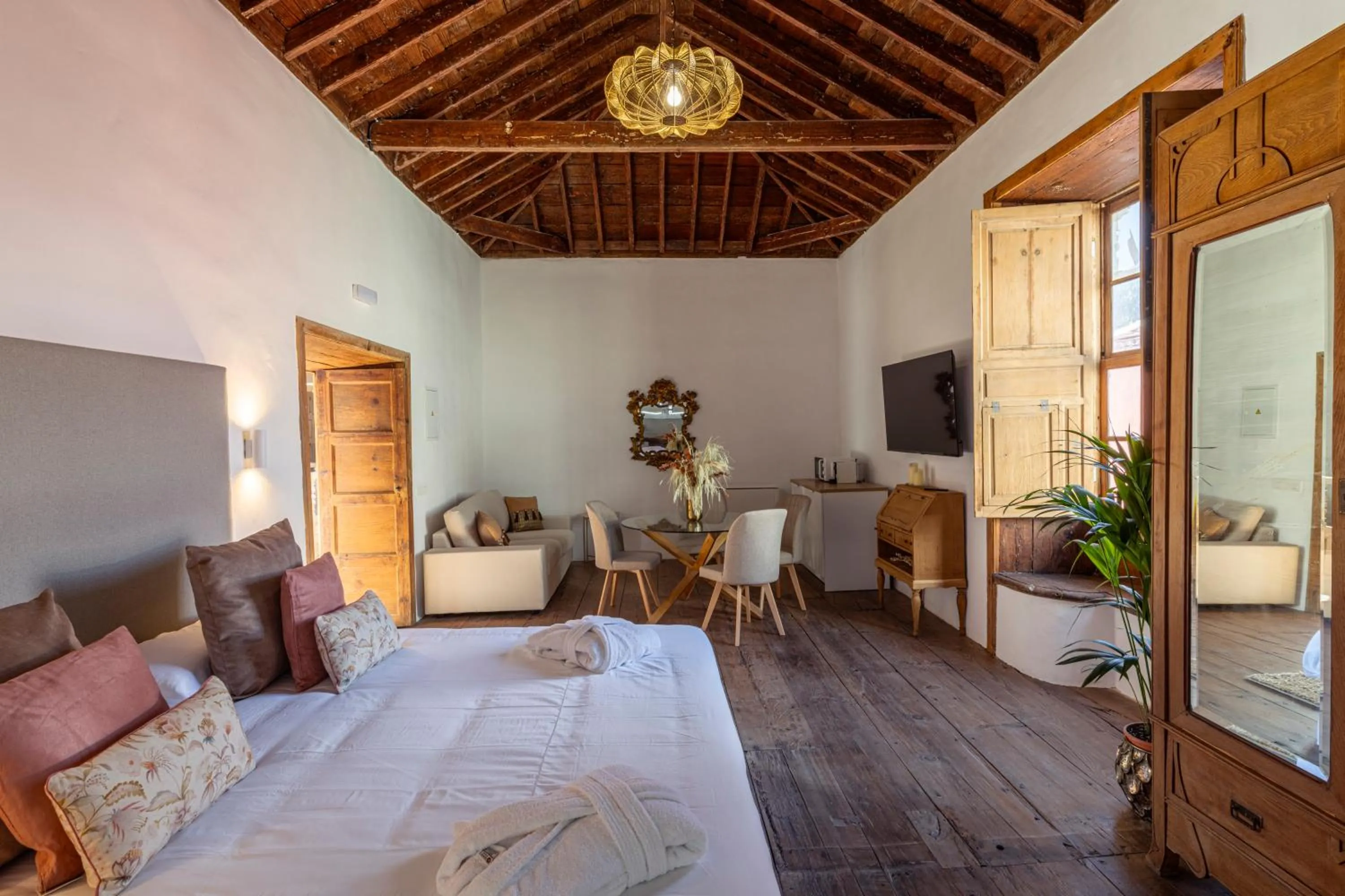 Bed in La Casa de La Camelia