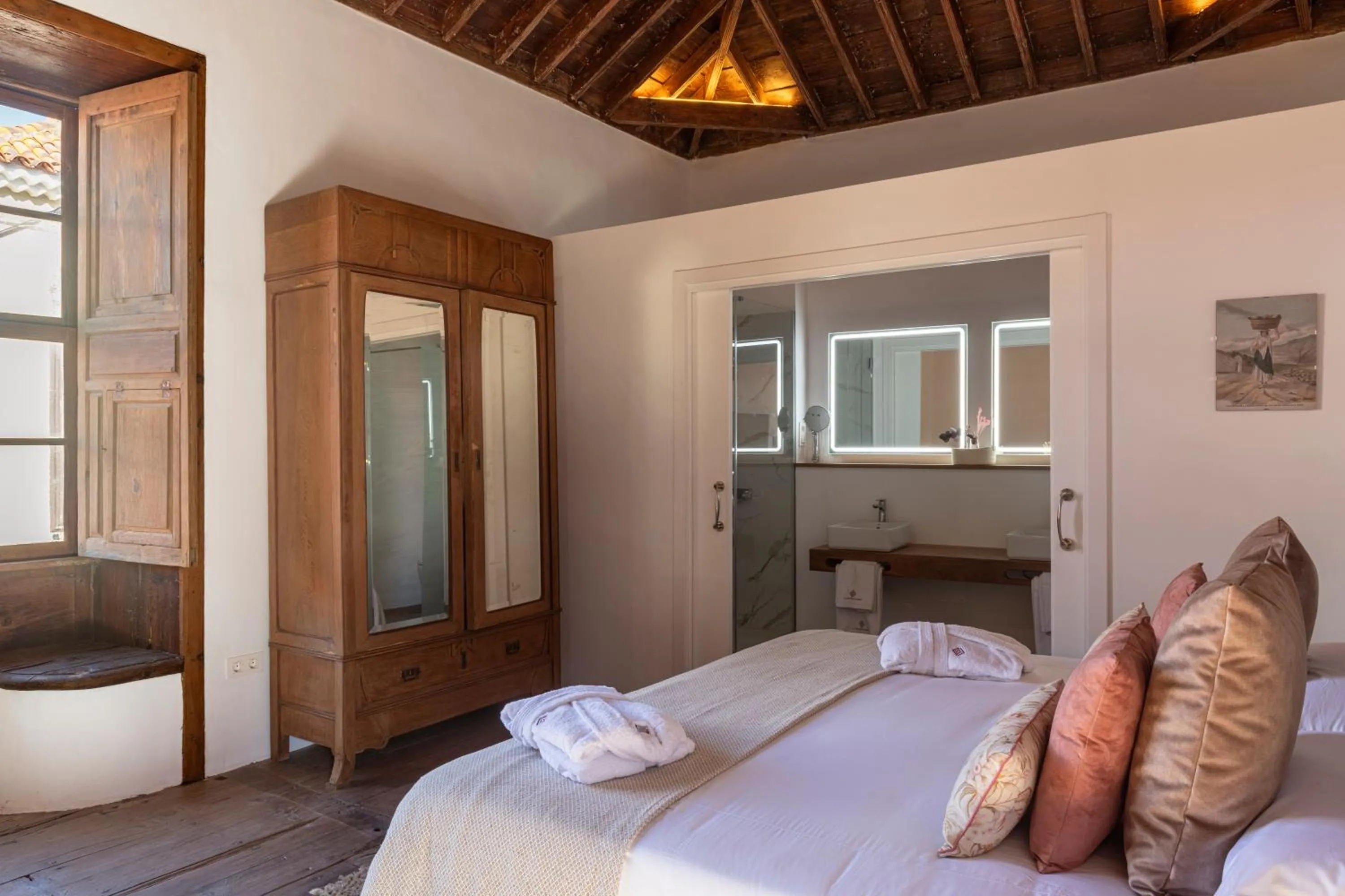 Bed in La Casa de La Camelia