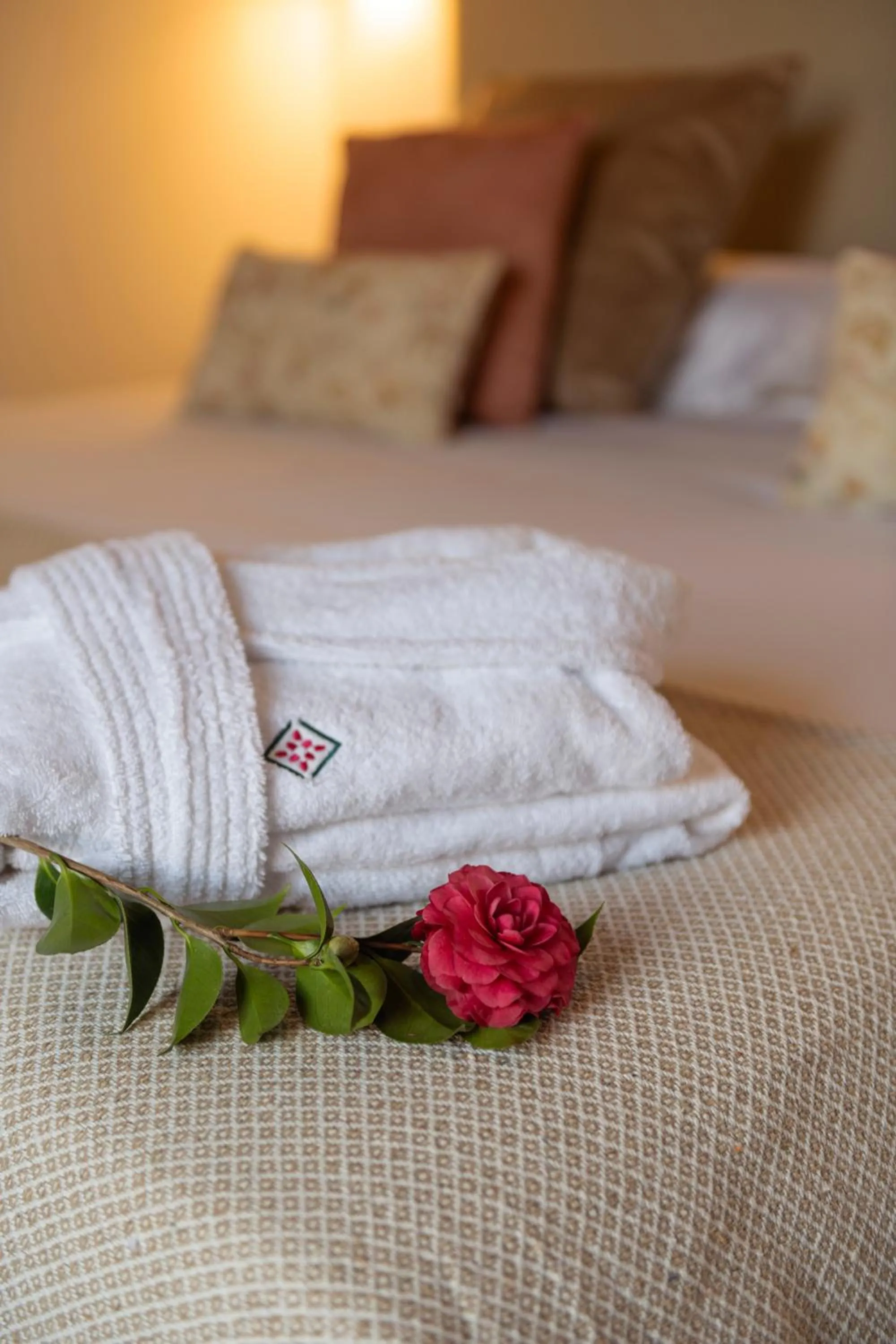 Bed in La Casa de La Camelia