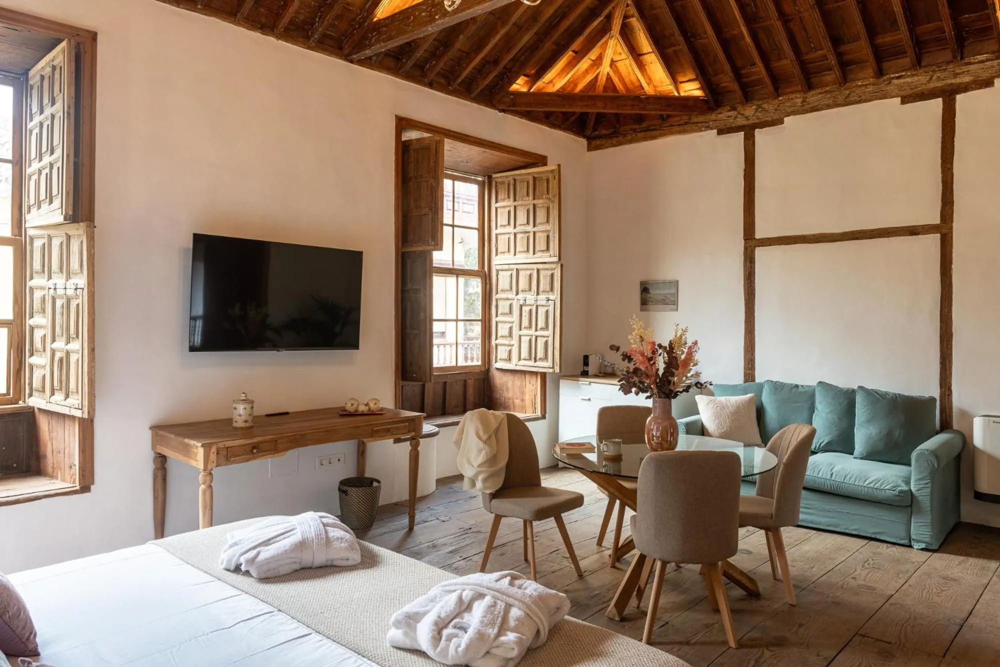 Bed in La Casa de La Camelia