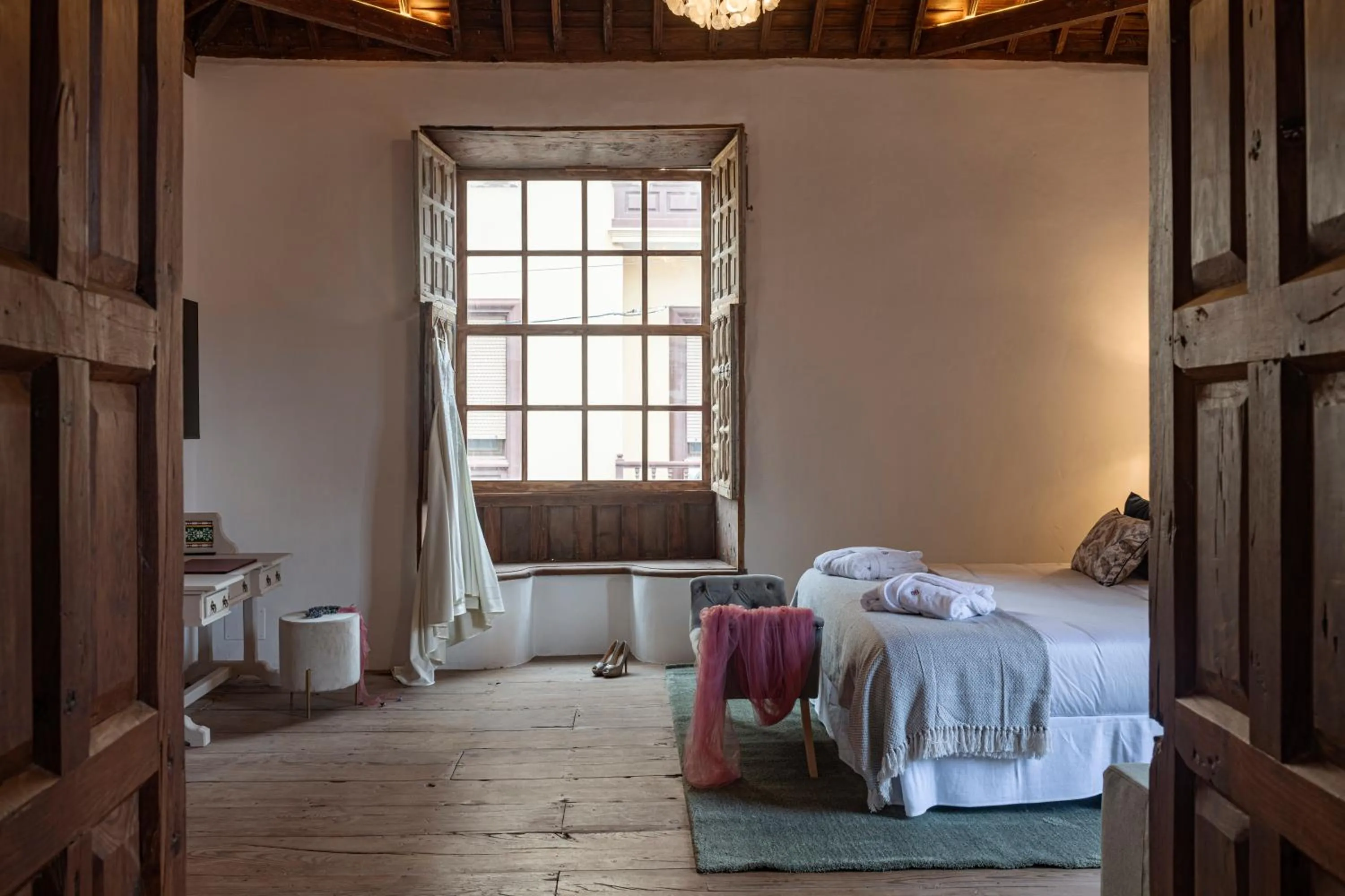 Bed in La Casa de La Camelia