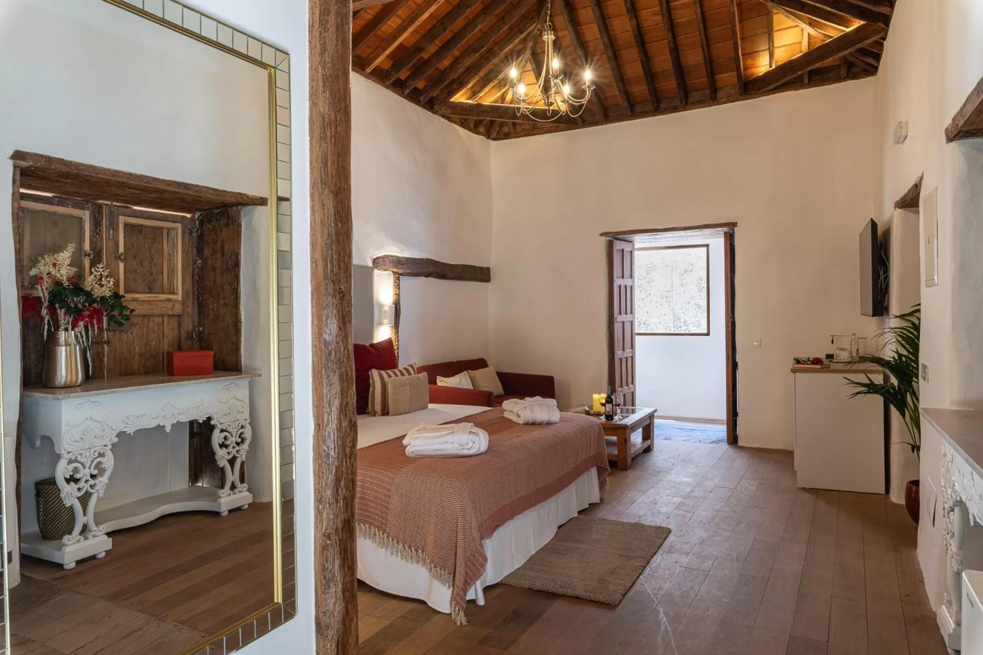 Bed in La Casa de La Camelia