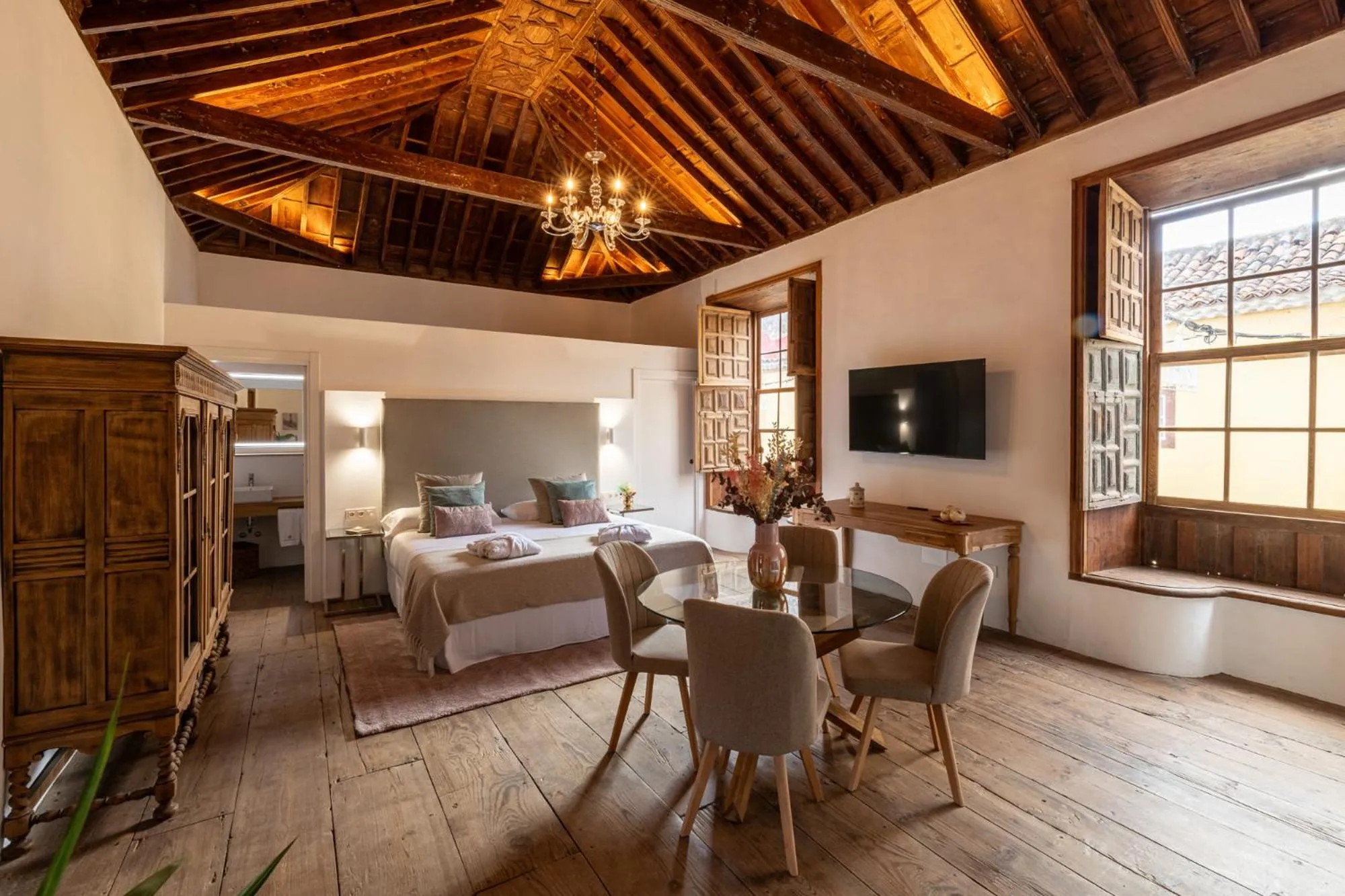 Bed in La Casa de La Camelia