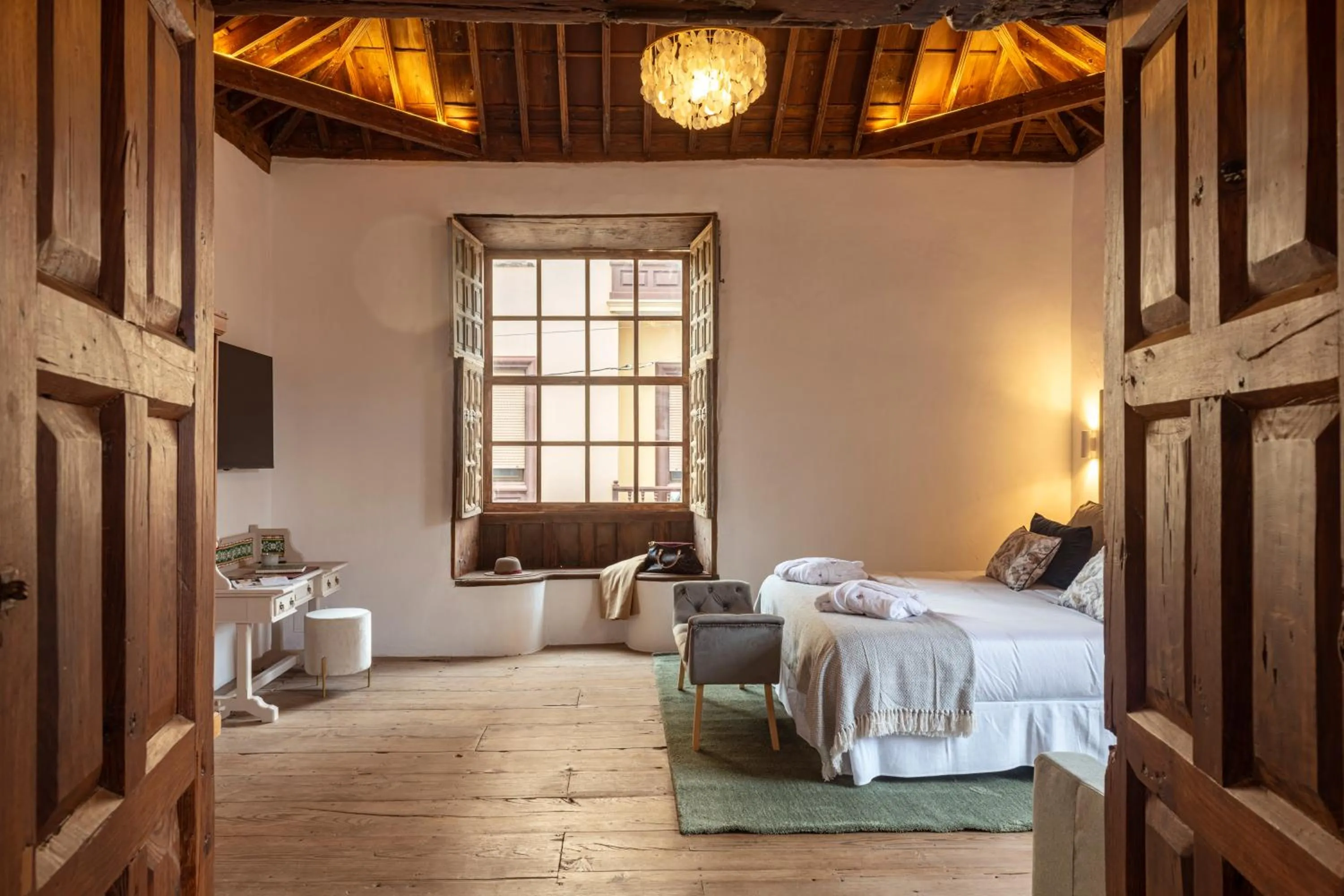 Bed in La Casa de La Camelia