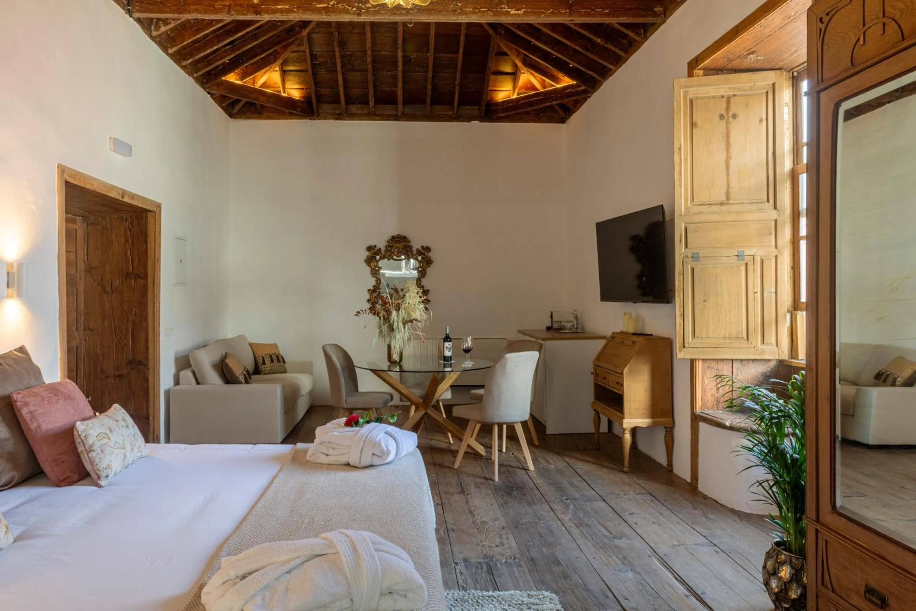 Bed in La Casa de La Camelia