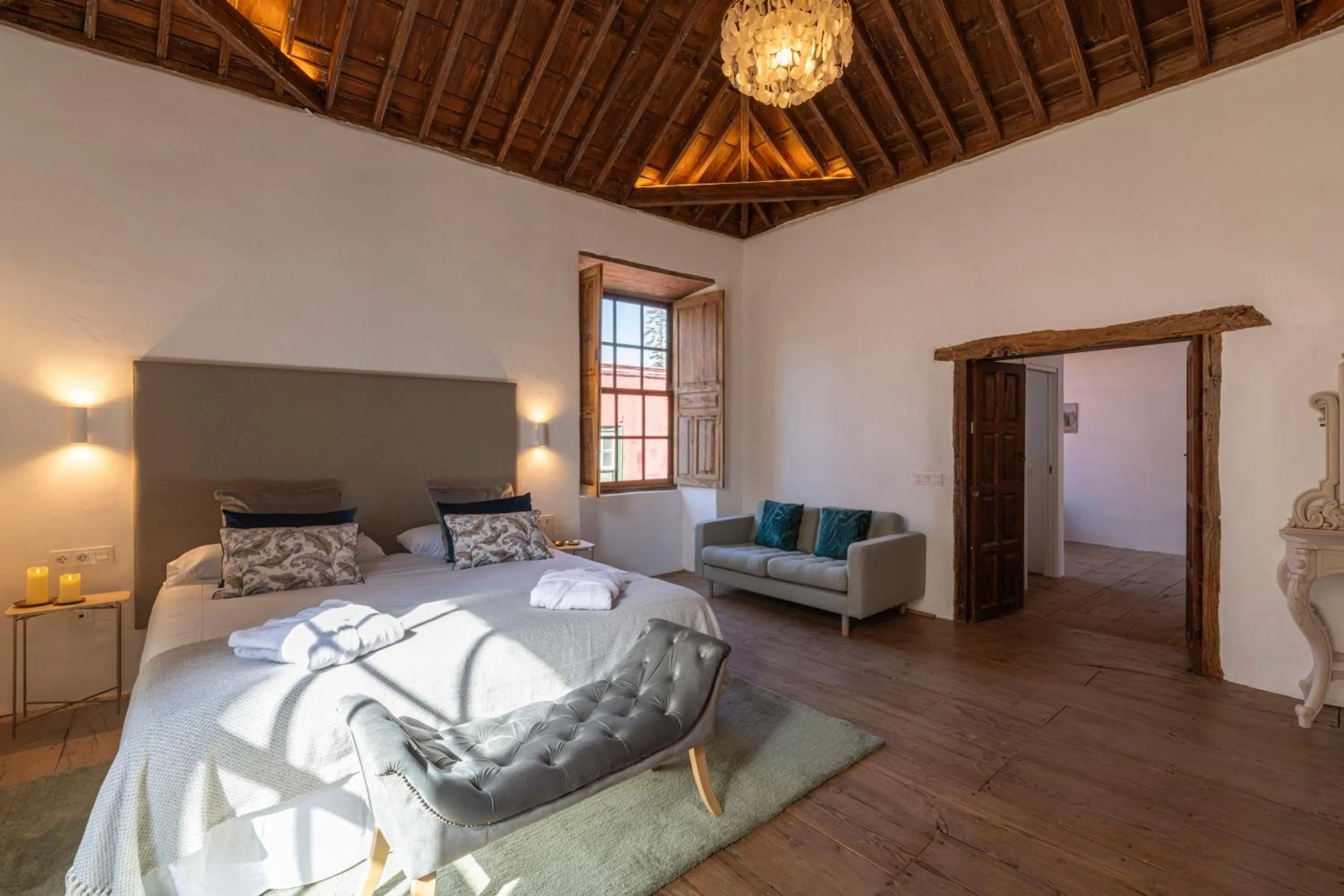 Bed in La Casa de La Camelia