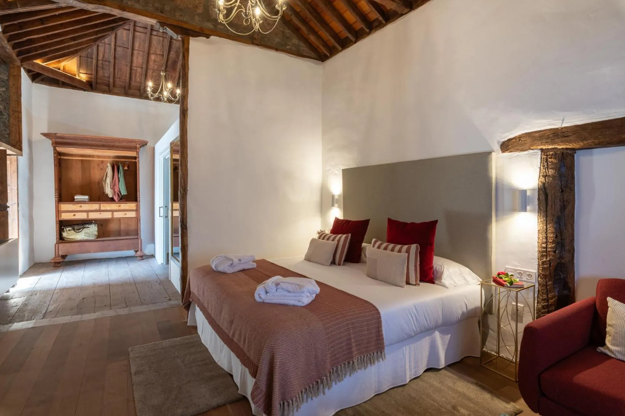 Bed in La Casa de La Camelia