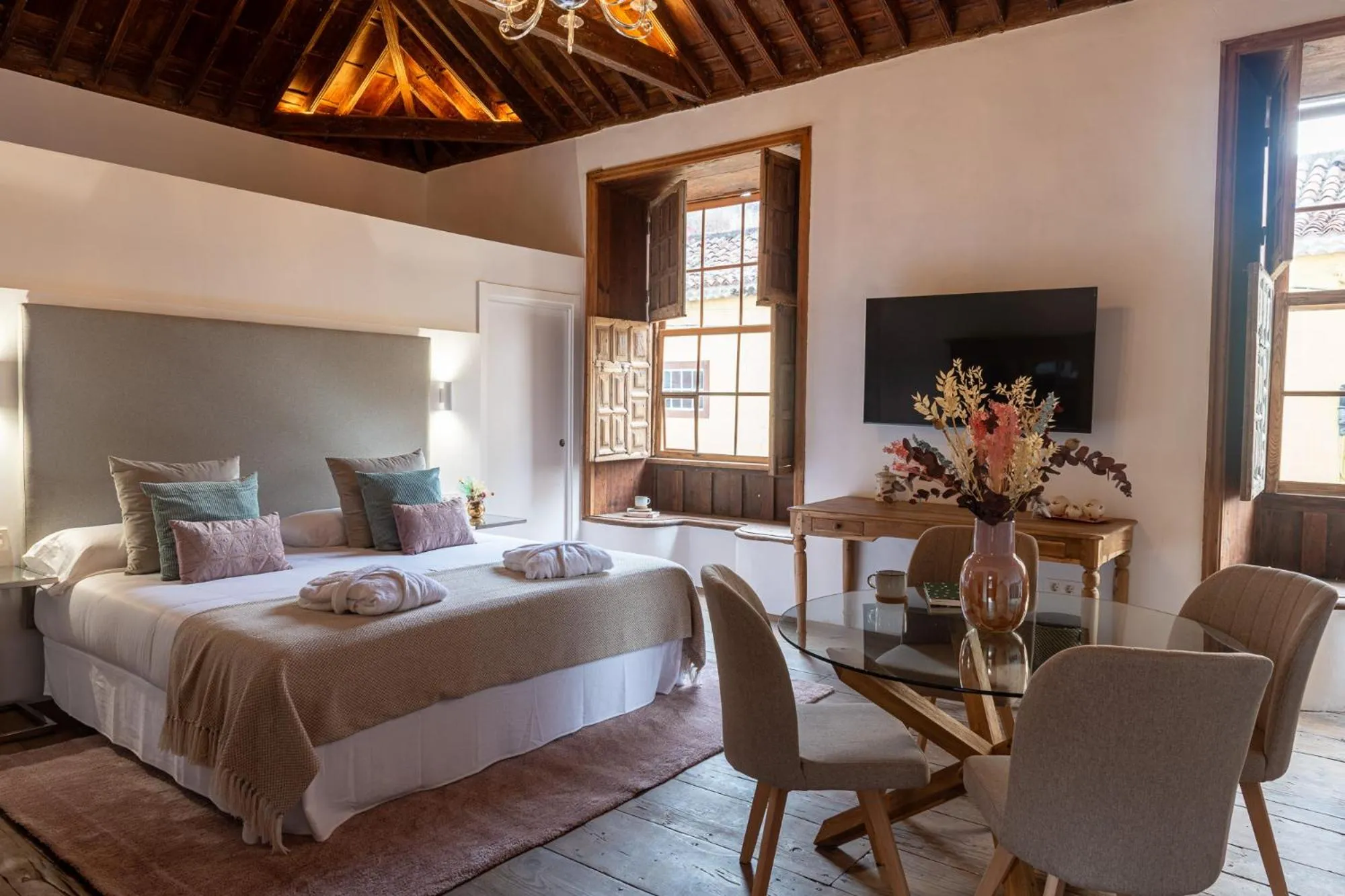 Bed in La Casa de La Camelia