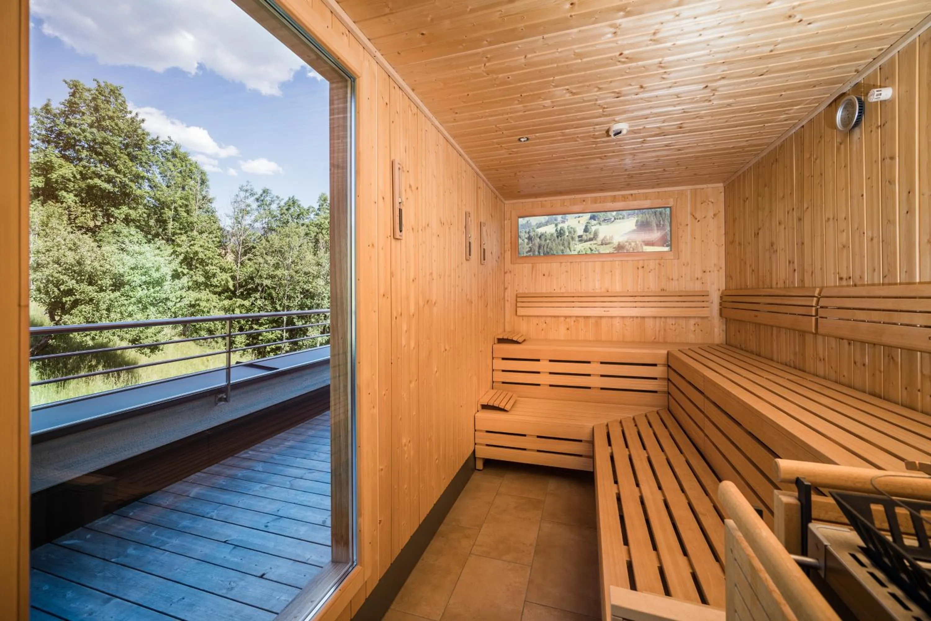 Sauna in Apartmenthotel Sonnenhof