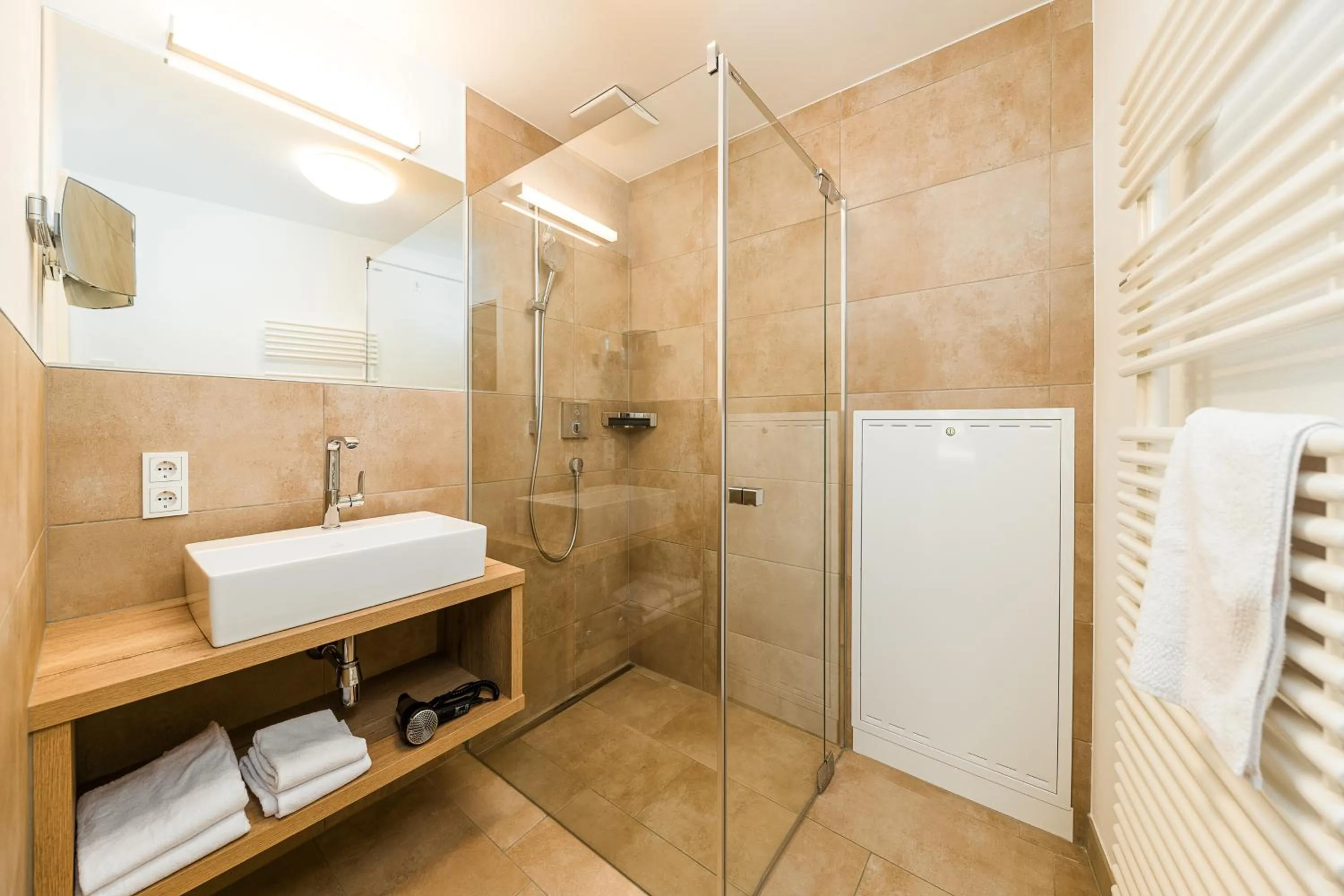 Bathroom in Apartmenthotel Sonnenhof