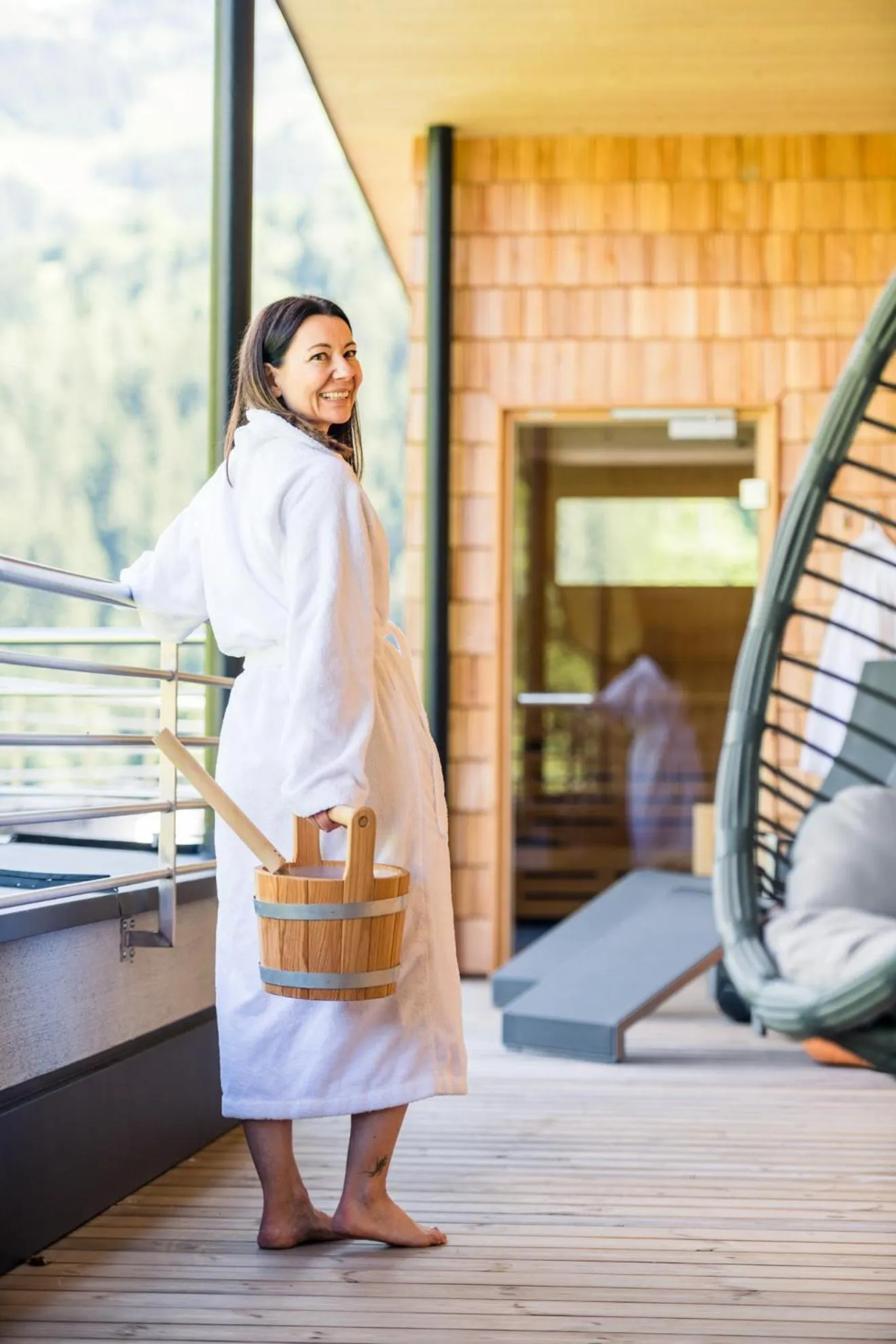 Sauna in Apartmenthotel Sonnenhof