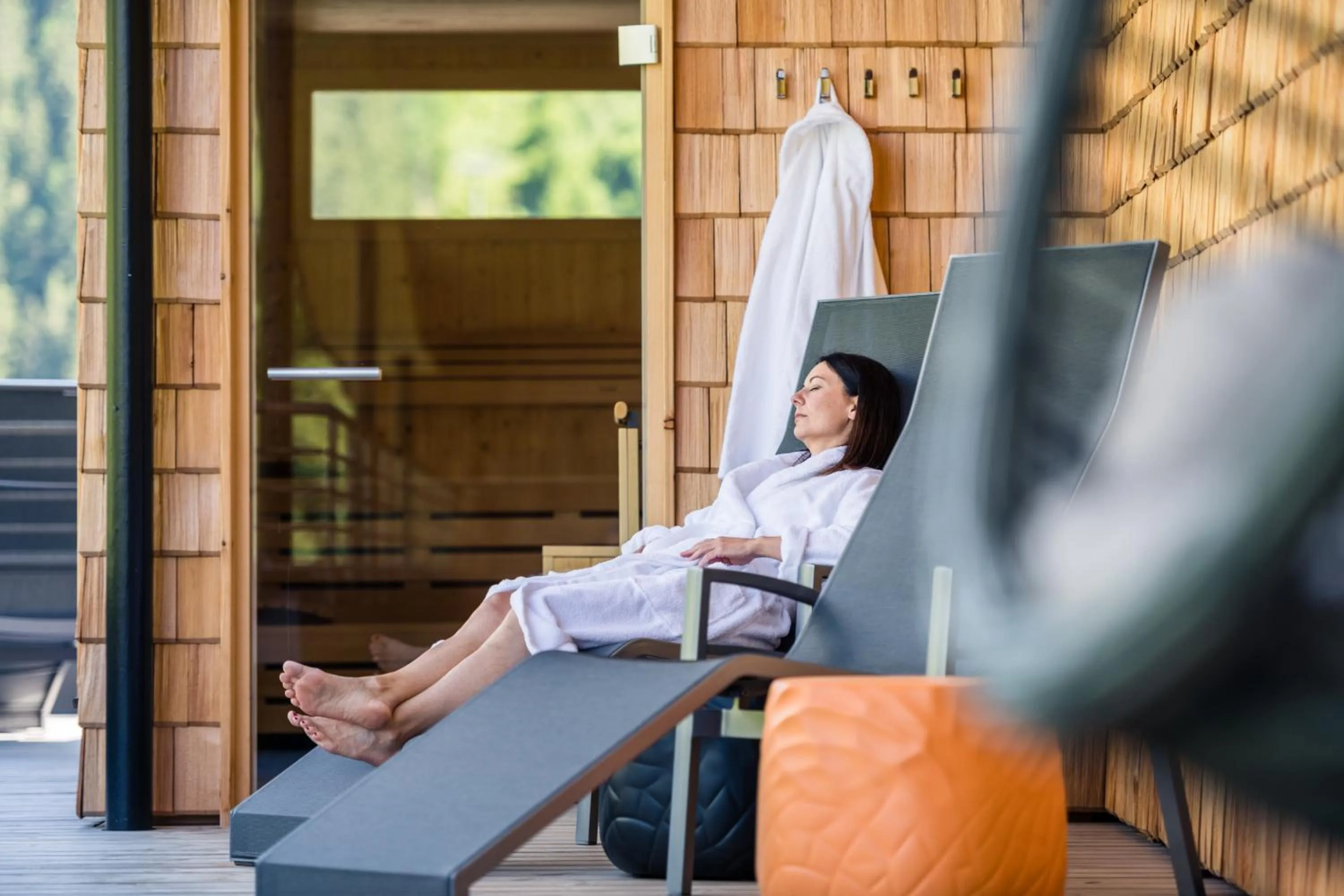 Sauna in Apartmenthotel Sonnenhof