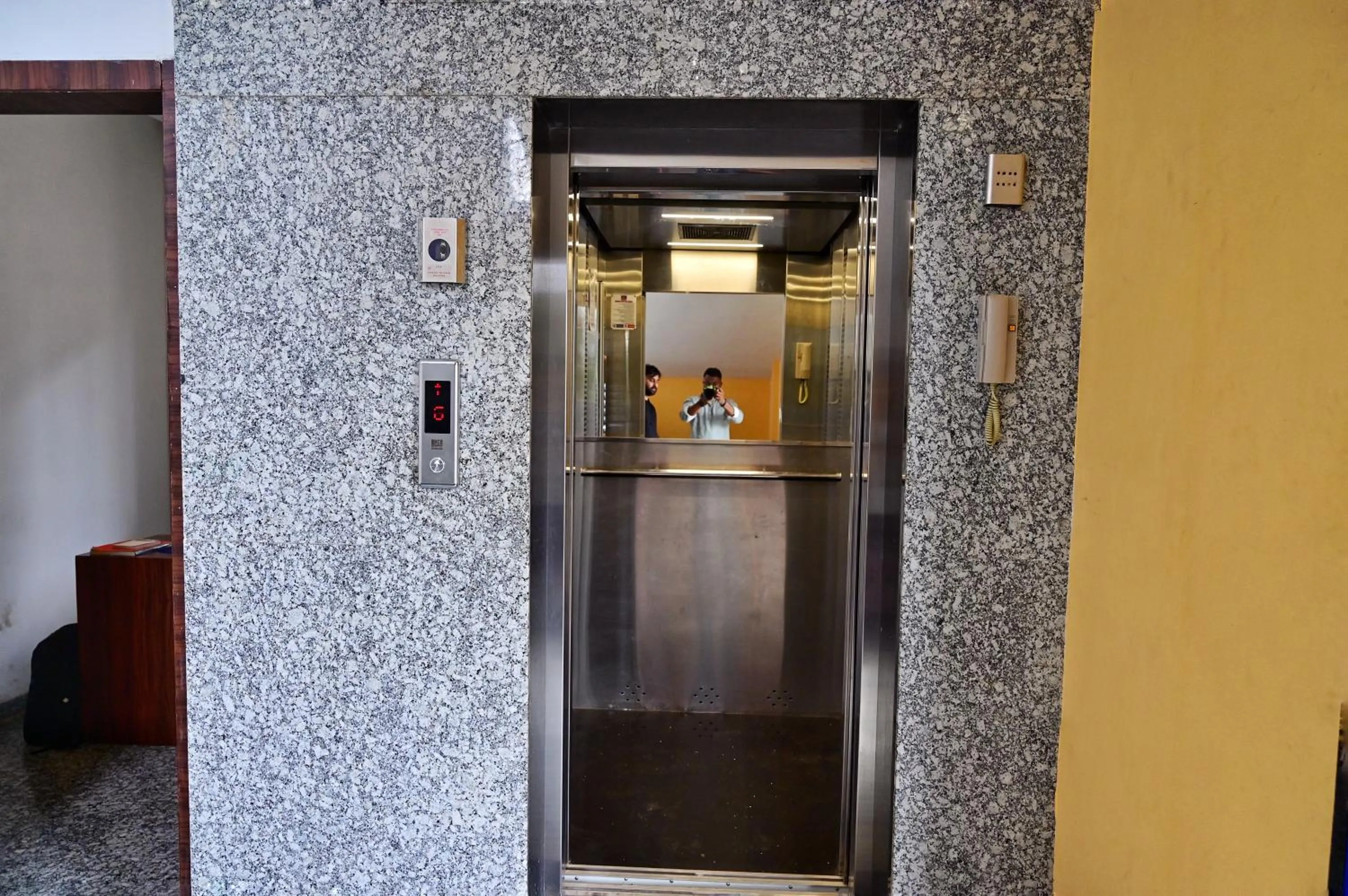 elevator in The One Hotel Nashik