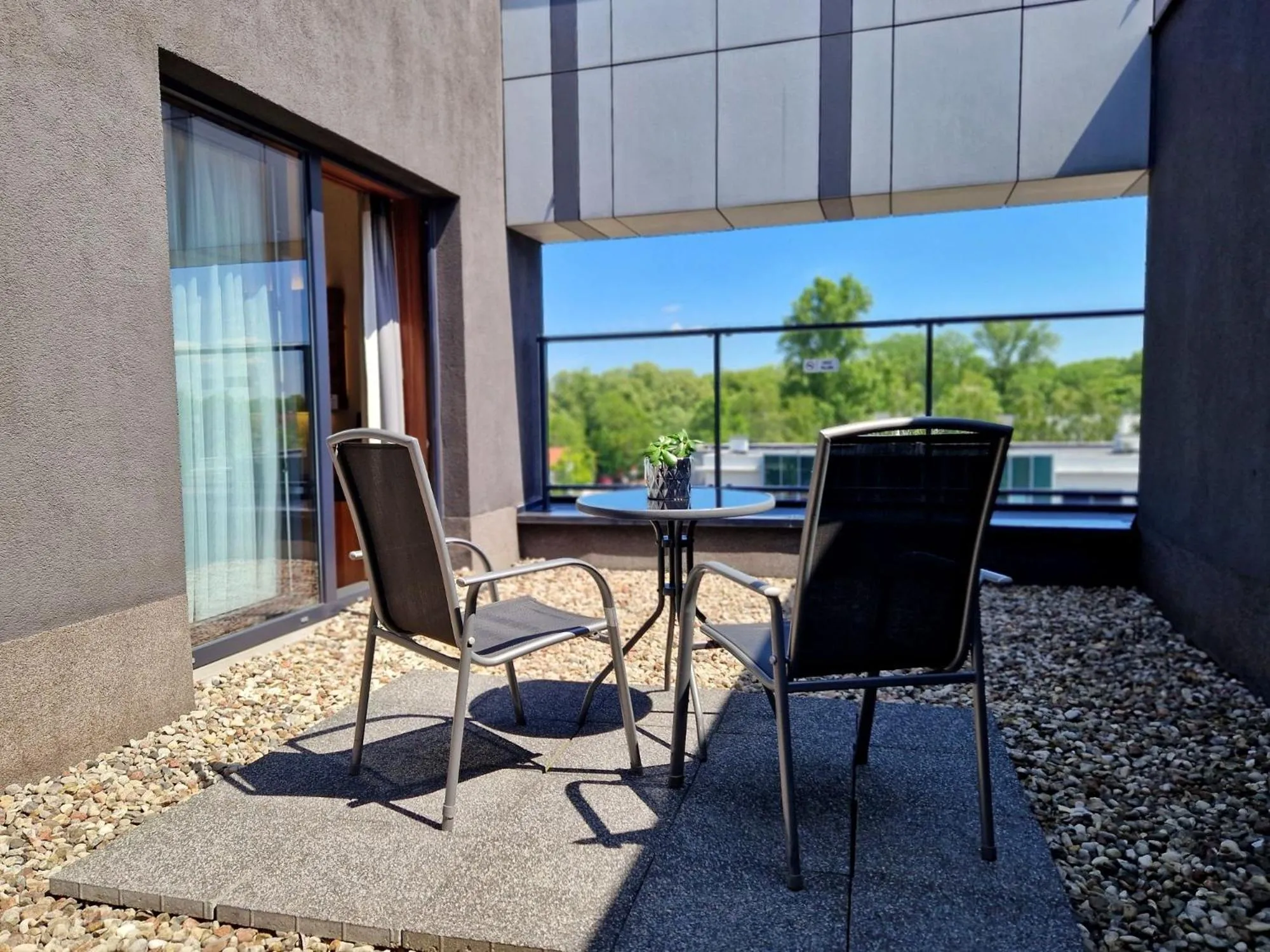Balcony/Terrace in Warsaw Plaza Hotel