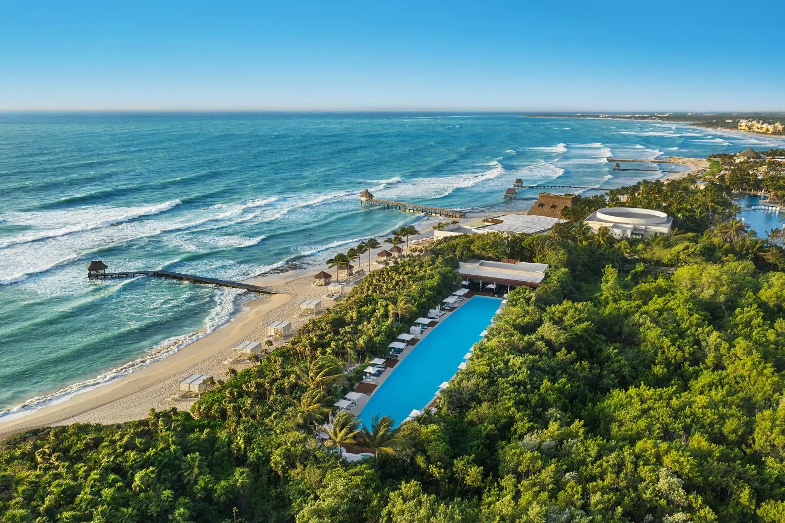 Sea view in Jungala Park Hotel at VidantaWorld Riviera Maya Sea view in Jungala Park Hotel at VidantaWorld Riviera Maya