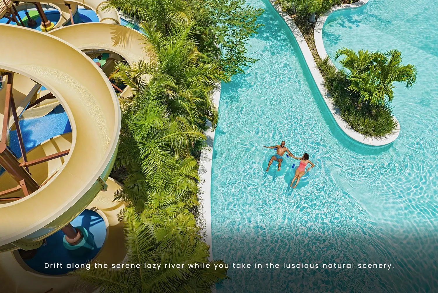 Aqua park in Jungala Hotel at VidantaWorld Riviera Maya