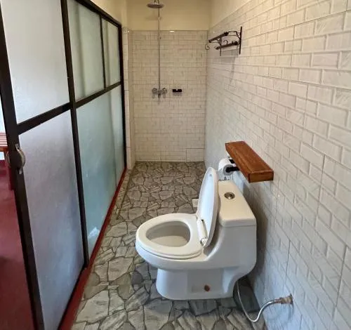 Toilet in Patamu Restaurants Lodge & Safaris